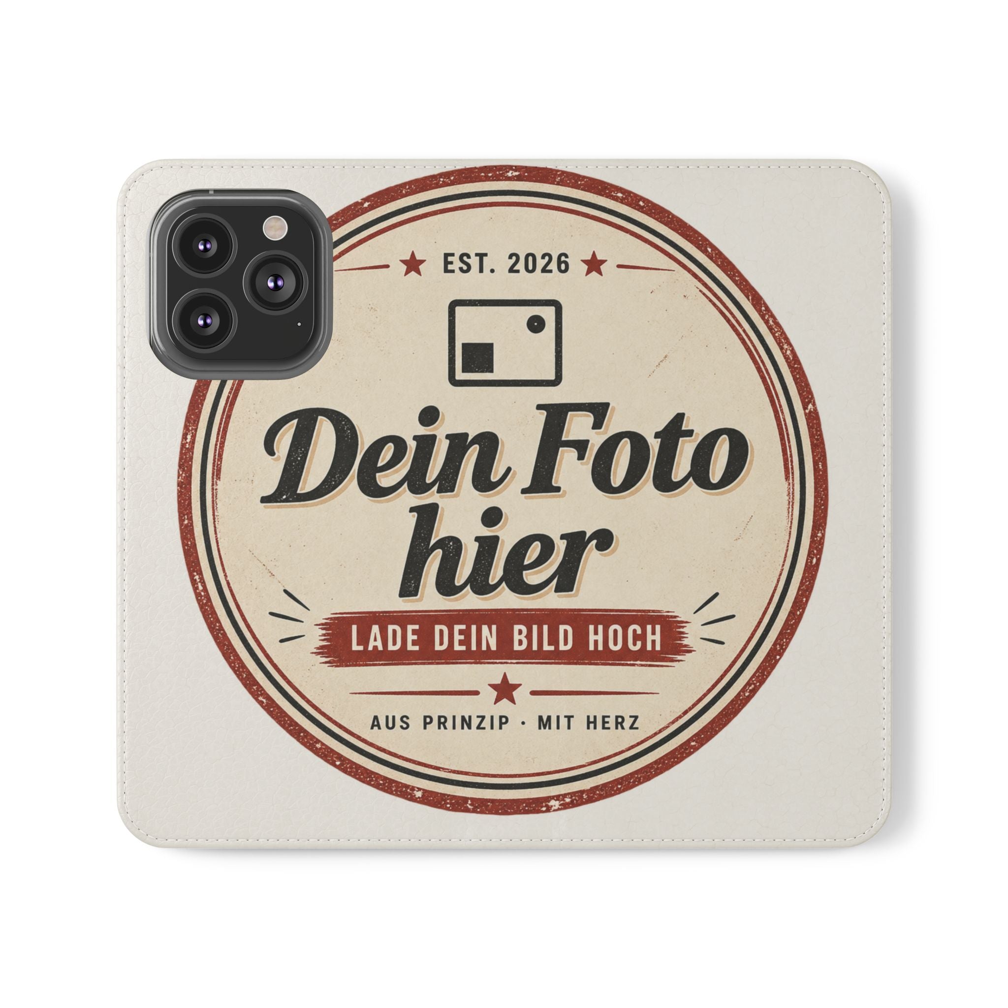 Custom Flip Phone Case with Wallet – iPhone & Samsung Own Design