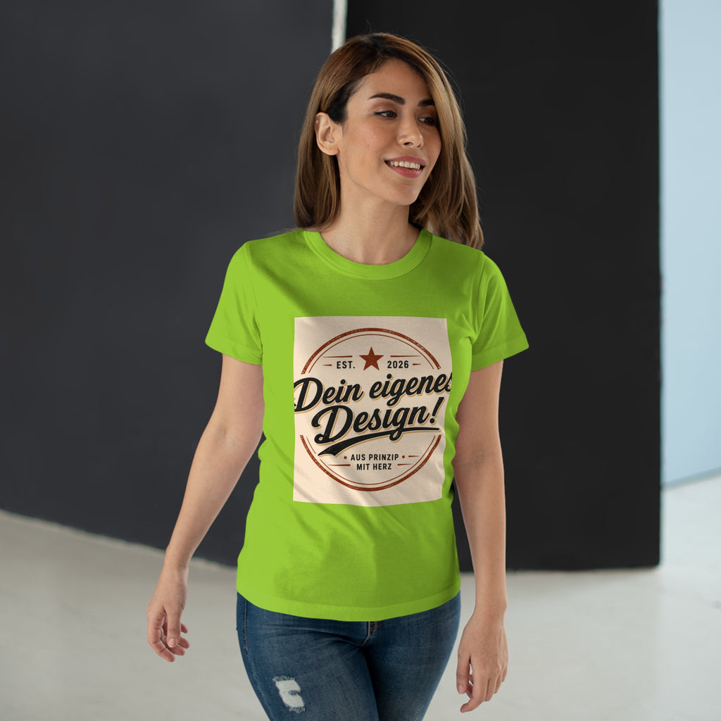 Women’s T-Shirt “Dein eigenes Design!” Vintage Badge Tee