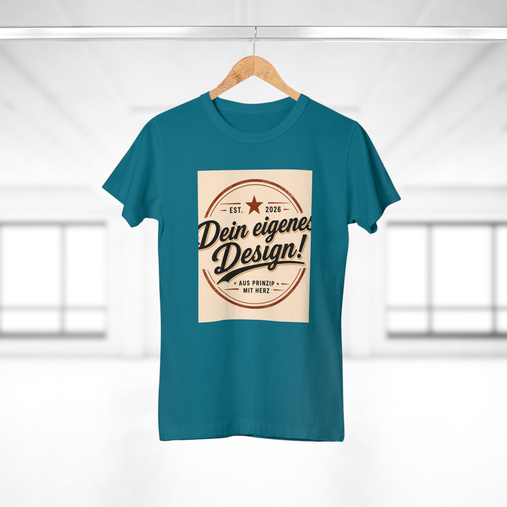 Women’s T-Shirt “Dein eigenes Design!” Vintage Badge Tee