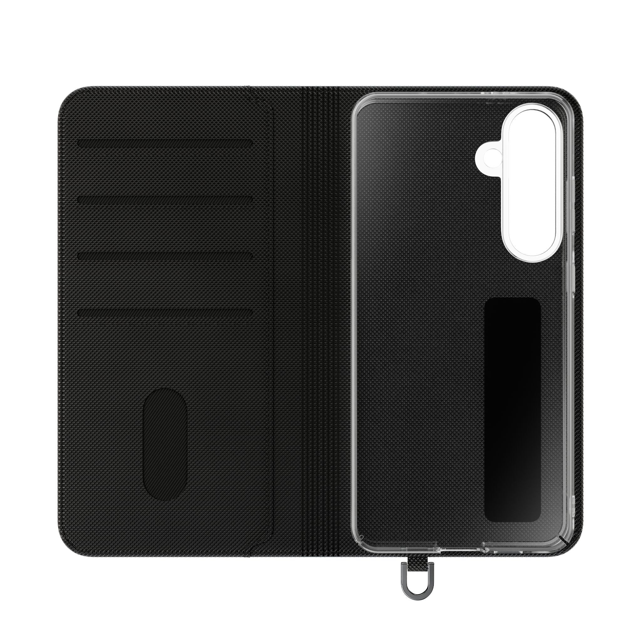 Flip Case Phone Wallet — "Dein eigenes Design!" Vintage Emblem