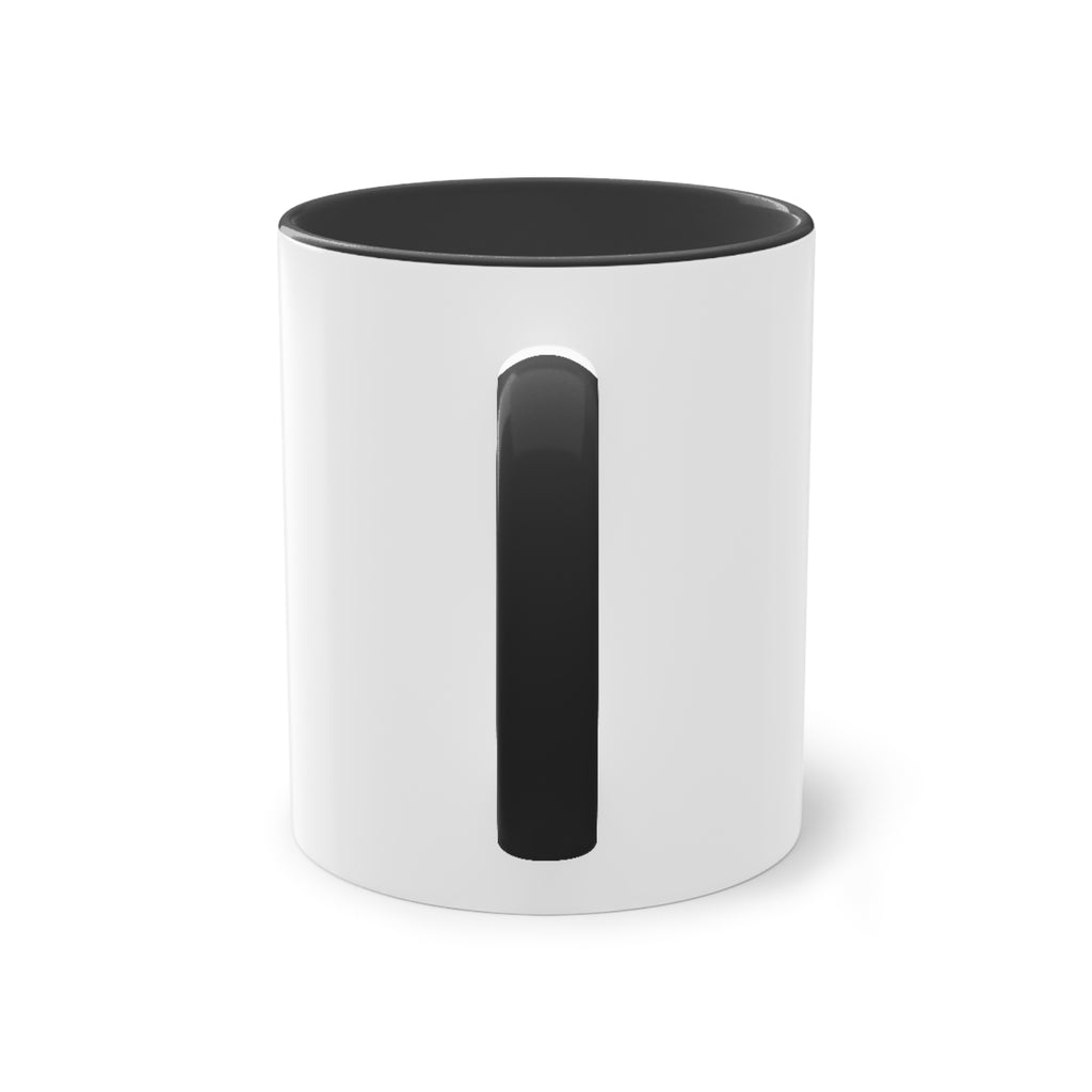Personalized Two-Tone Coffee Mug — "Dein eigenes Design!" 11oz