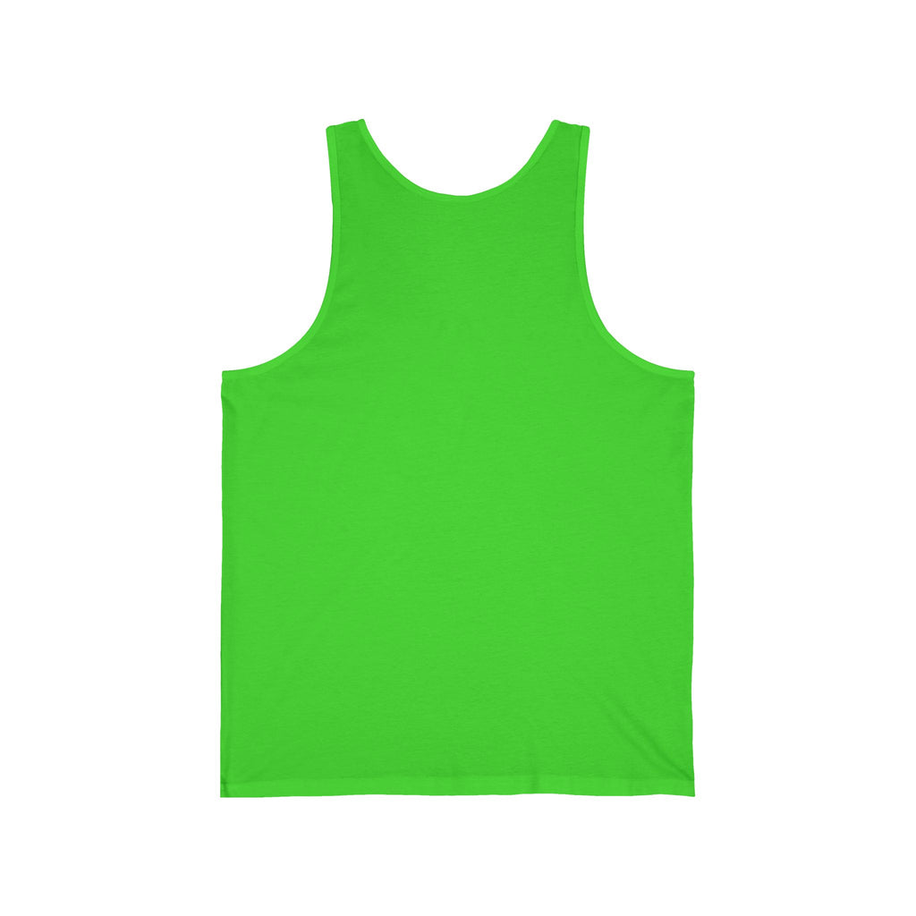 Retro Badge Tank Top — "Dein eigenes Design!" Custom German Vintage Logo Tank