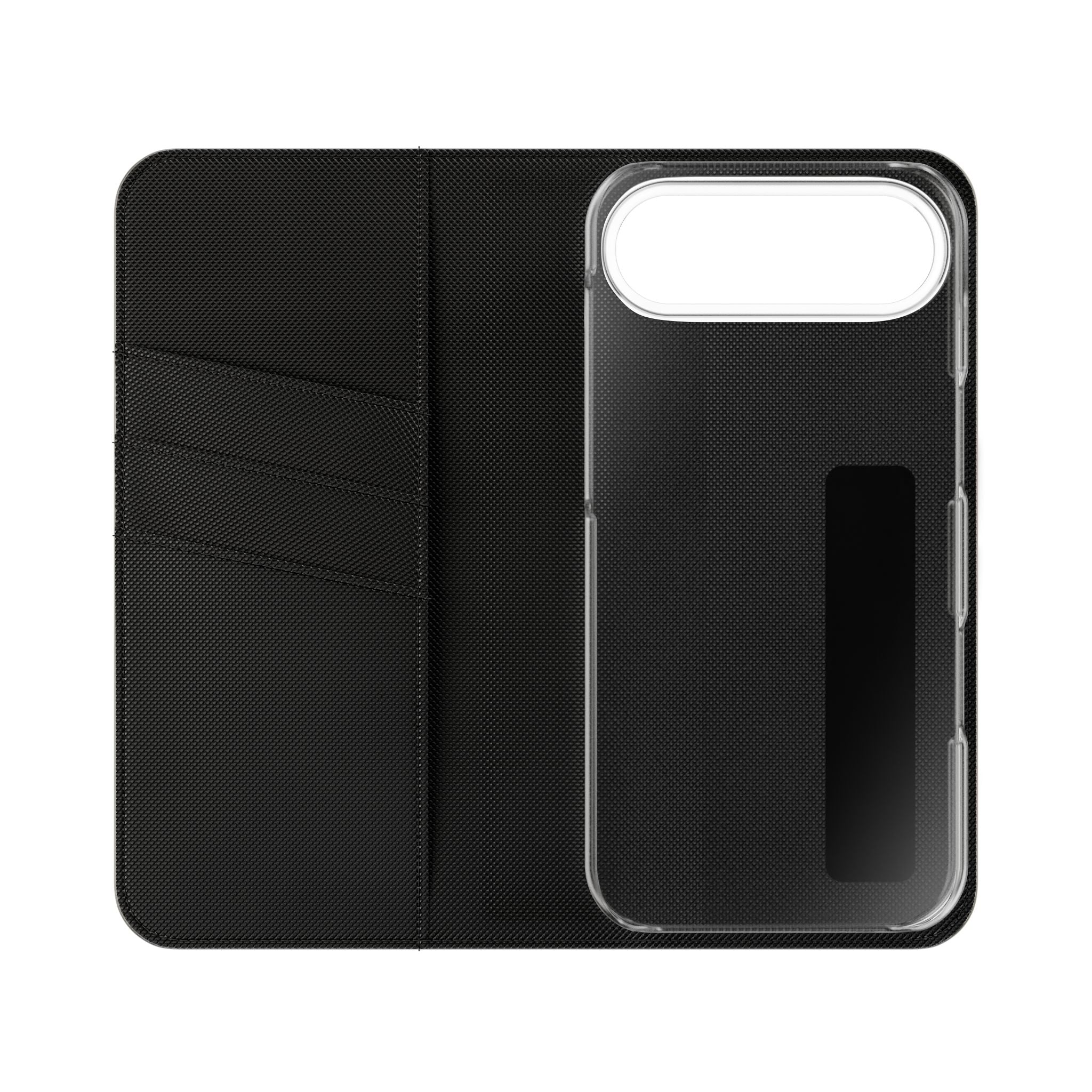Flip Case Phone Wallet — "Dein eigenes Design!" Vintage Emblem