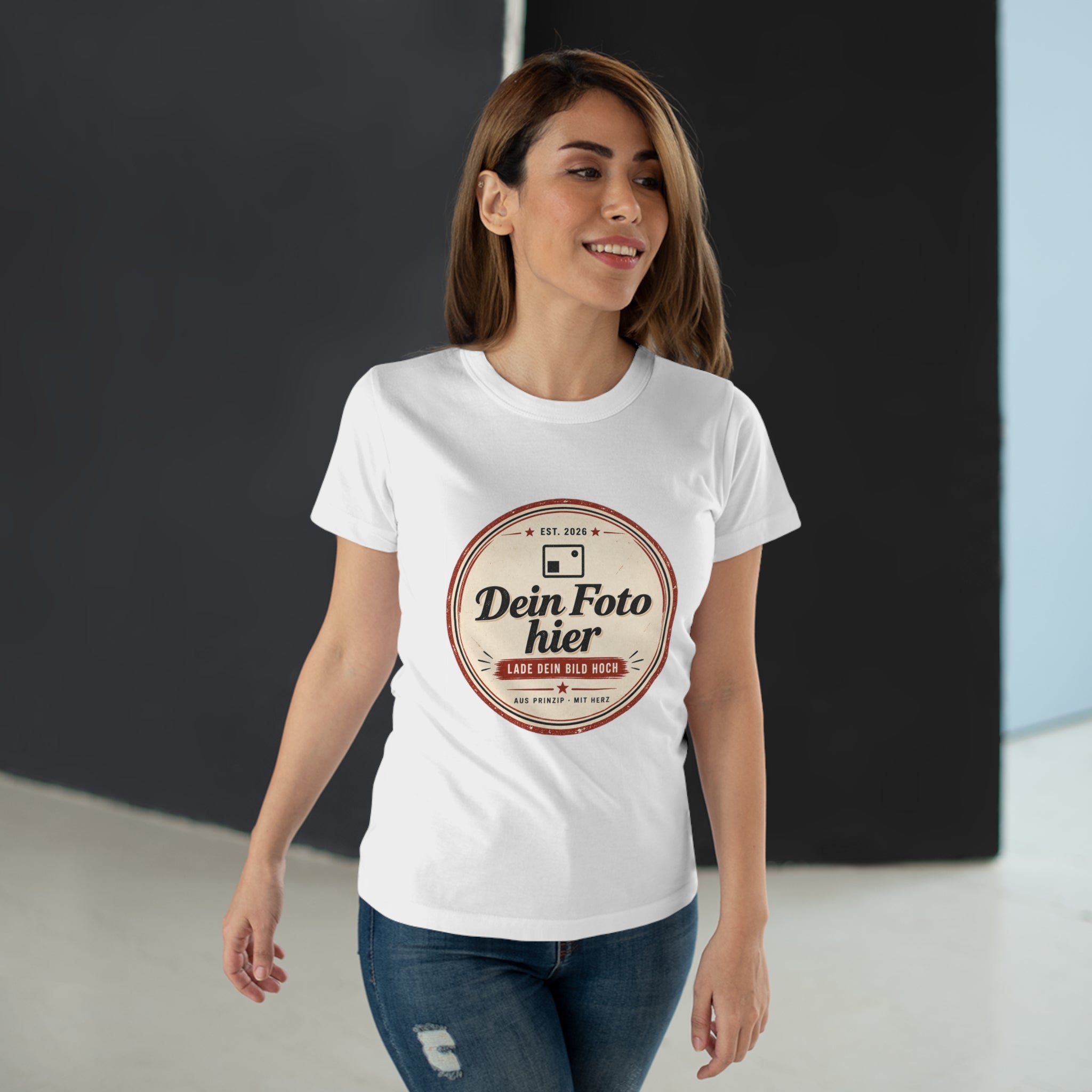 Women's T-Shirt personalized with photo – Design your own women's shirt