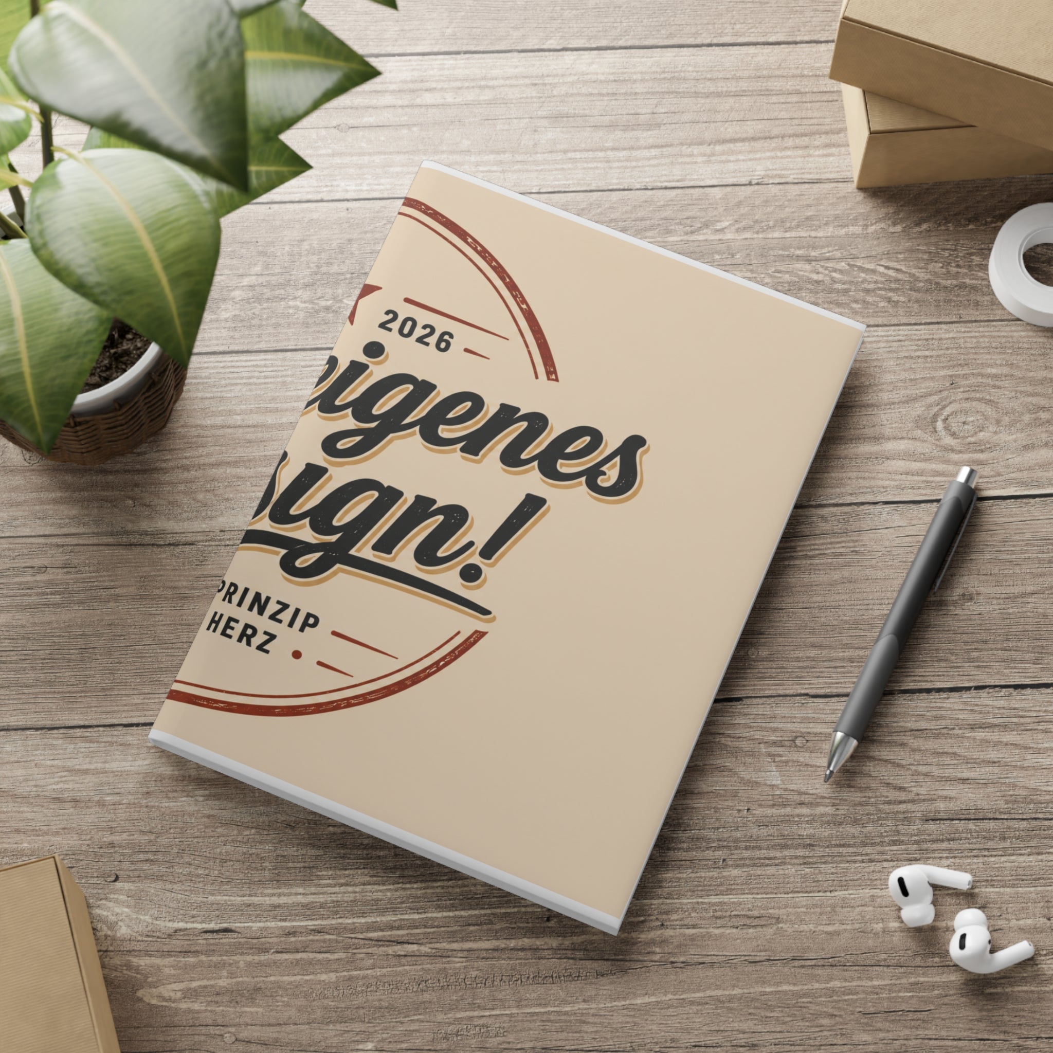 Notizbuch personalisiert mit Foto – Hardcover Journal selbst gestalten
