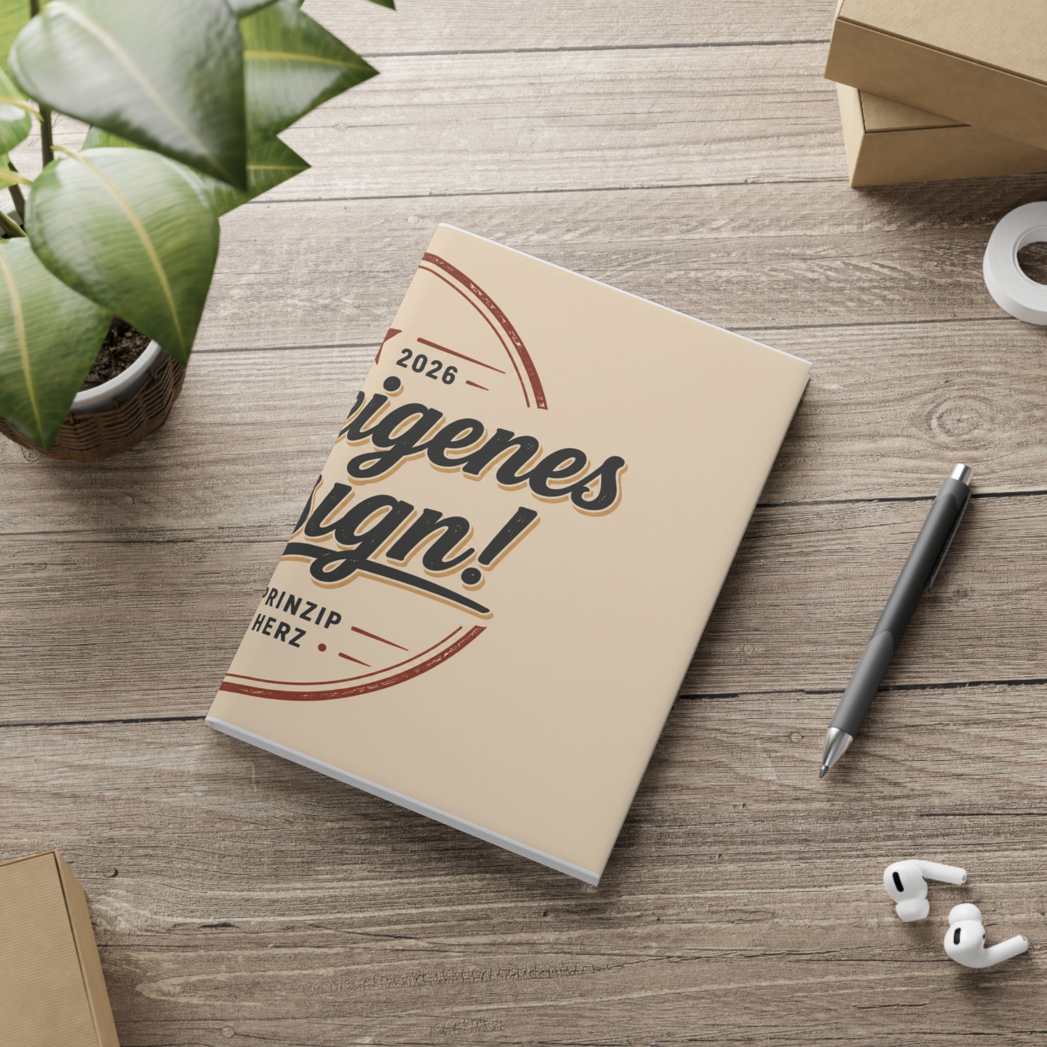 Notizbuch personalisiert mit Foto – Hardcover Journal selbst gestalten