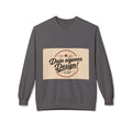 Crewneck Sweatshirt — "Dein eigenes Design!" Retro Badge Graphic