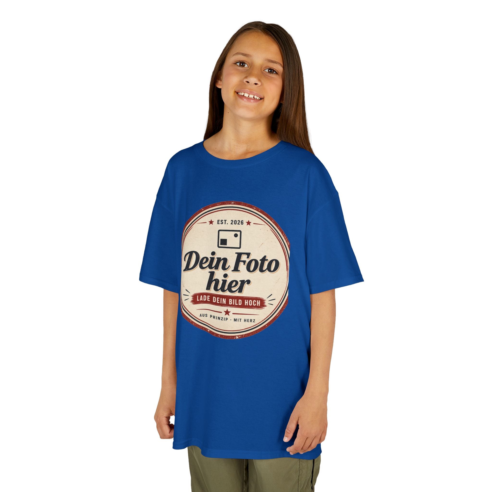 Kids T-Shirt personalized with photo - design and print your own kids' shirt