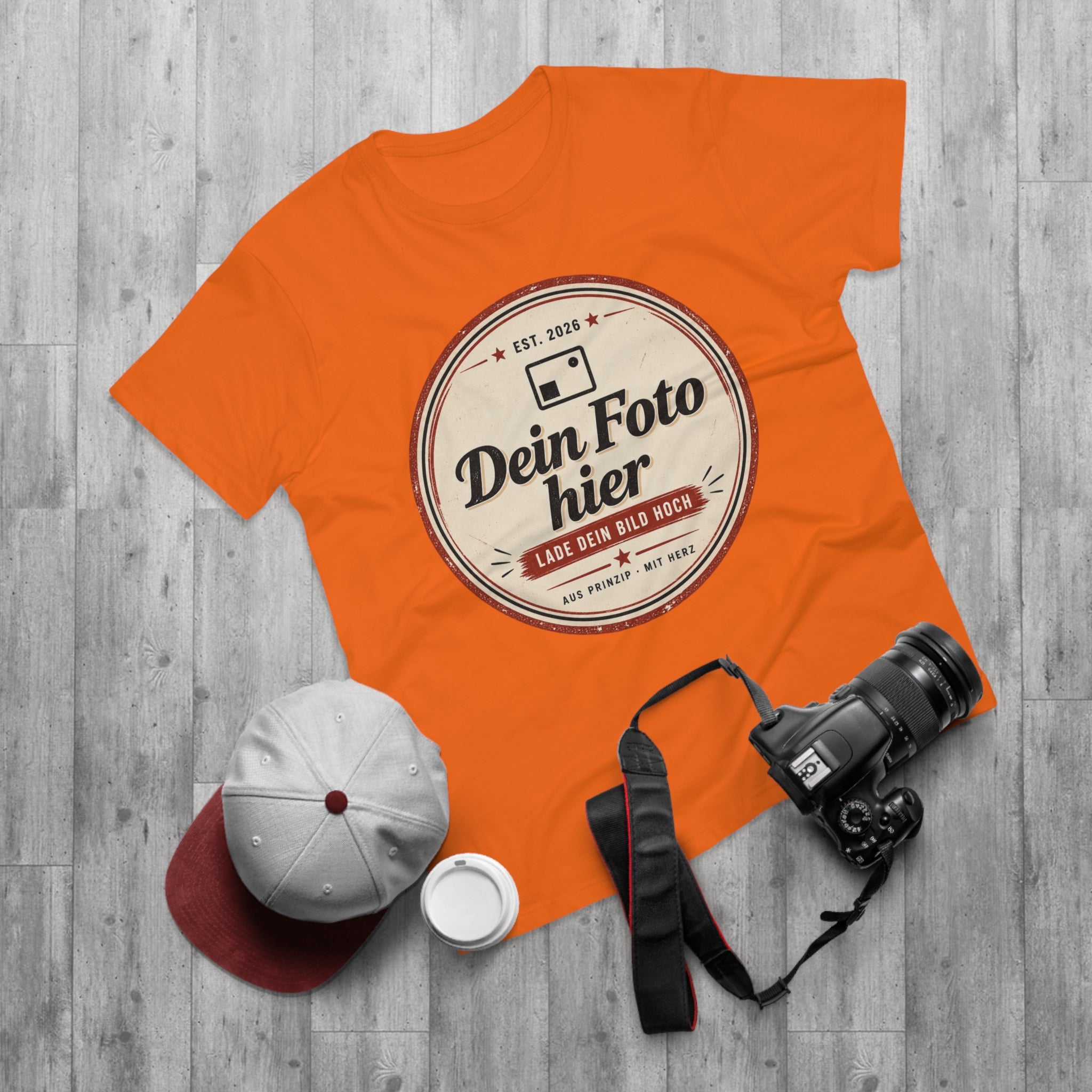 Personalized Men's T-Shirt – Design with your own photo