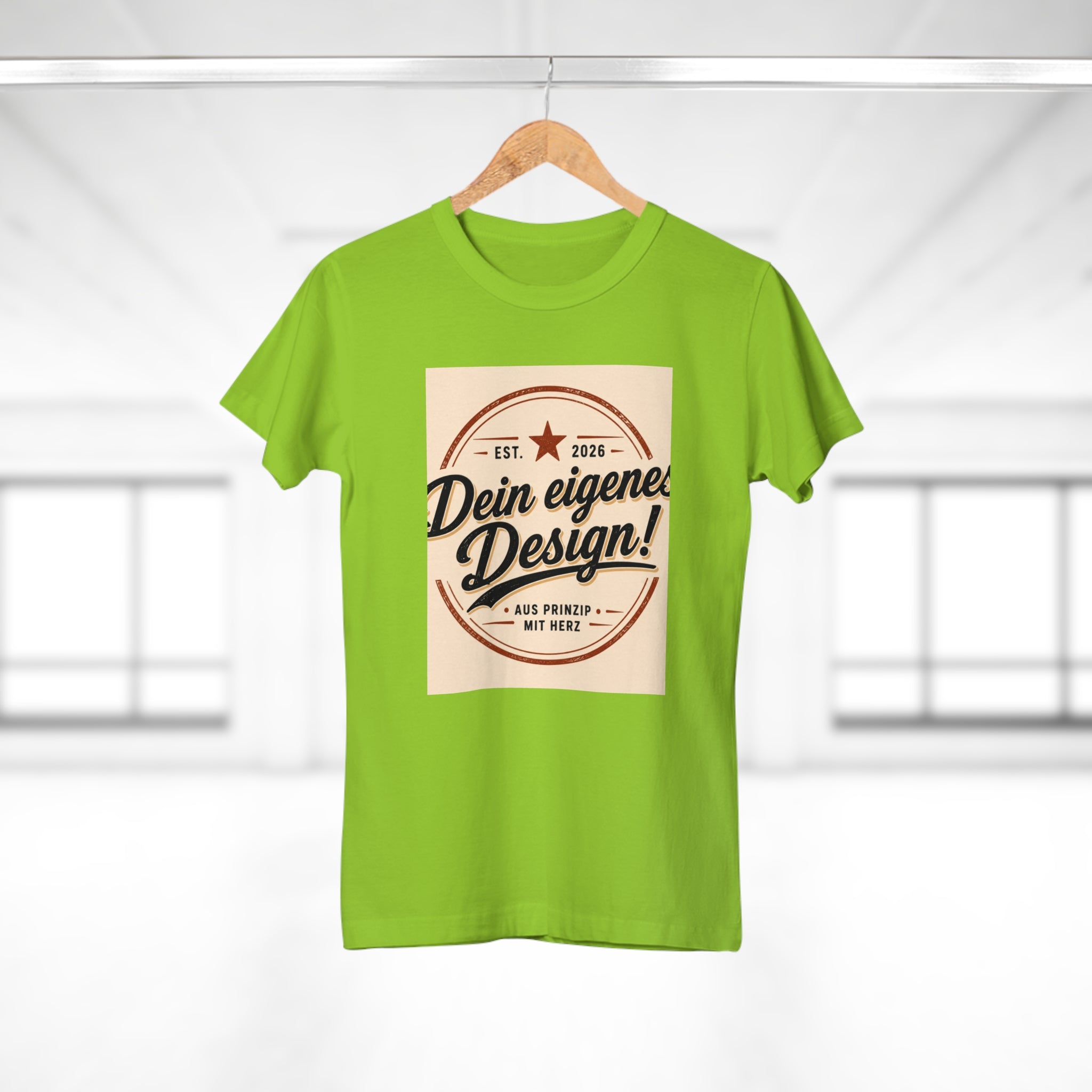 Women’s T-Shirt “Dein eigenes Design!” Vintage Badge Tee