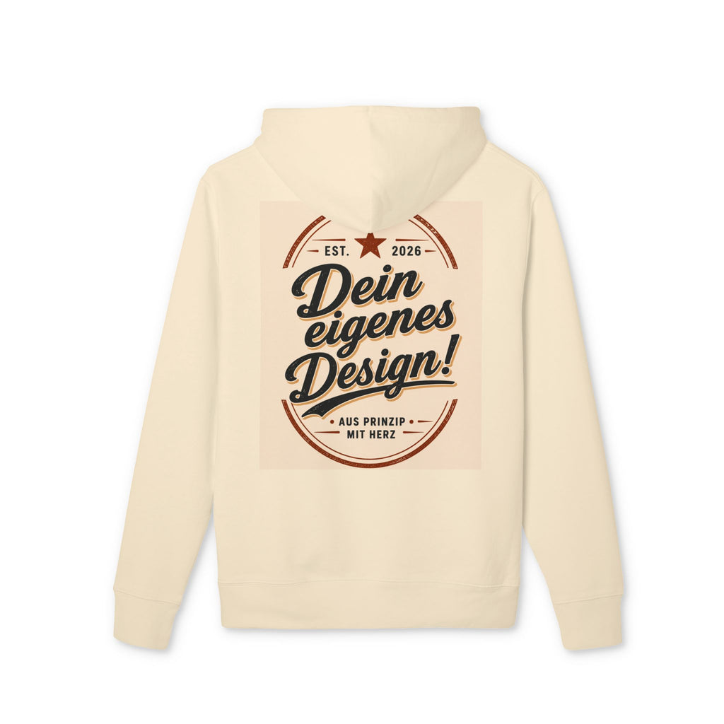 Hoodie — "Dein eigenes Design!" Vintage Badge Pullover