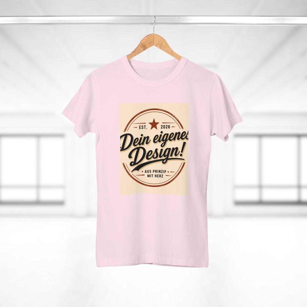 Women’s T-Shirt “Dein eigenes Design!” Vintage Badge Tee