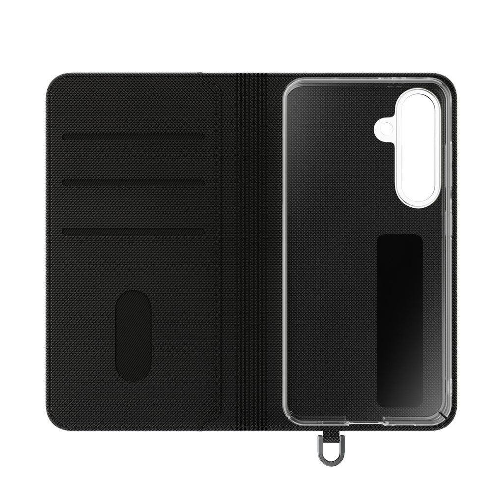 Flip Case Phone Wallet — "Dein eigenes Design!" Vintage Emblem