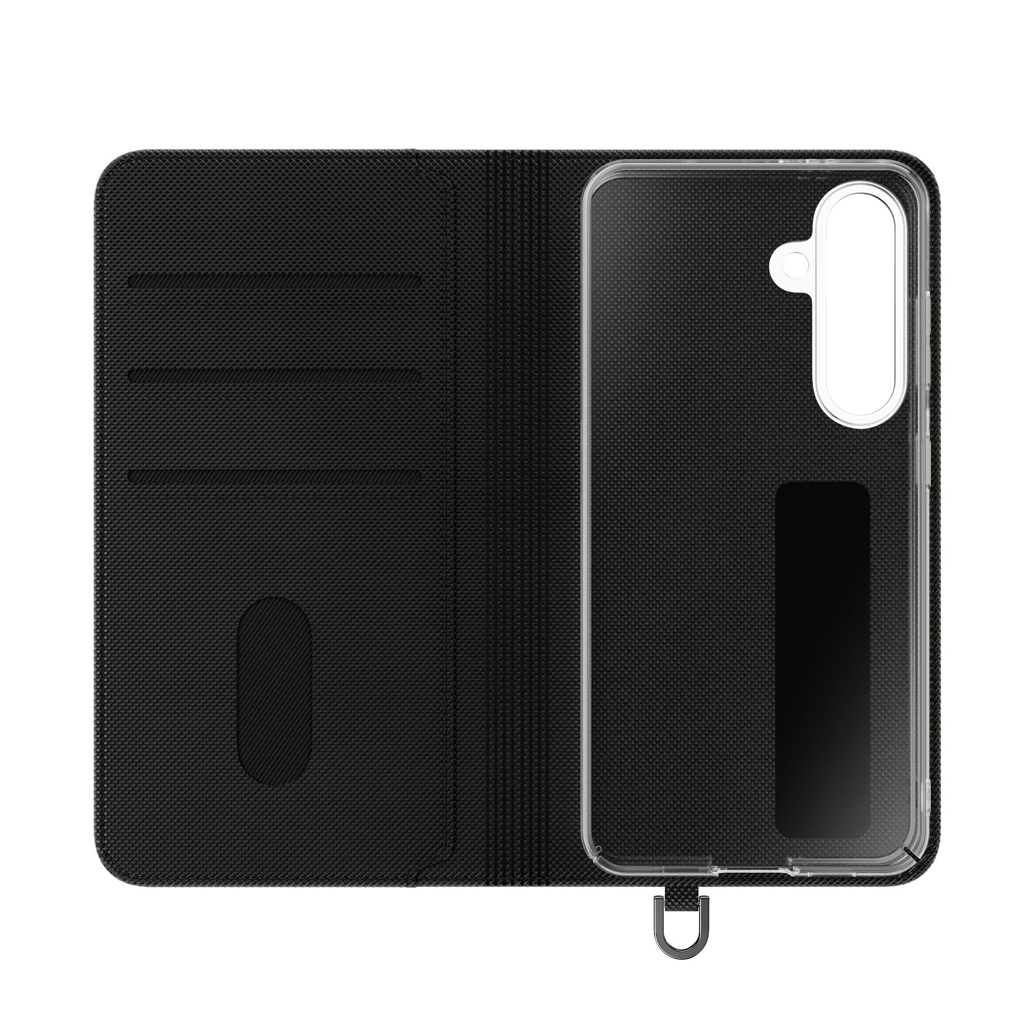 Flip Case Phone Wallet — "Dein eigenes Design!" Vintage Emblem