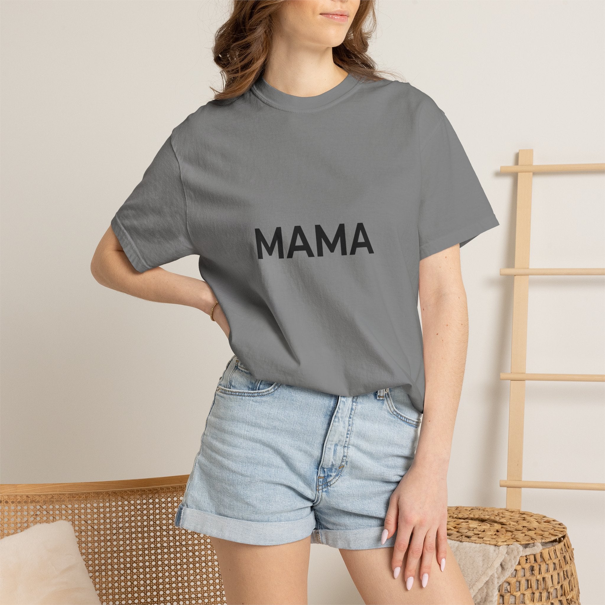 Mama T-Shirt — Minimalist 'MAMA' Graphic Tee for Moms | Mother's Day Gift