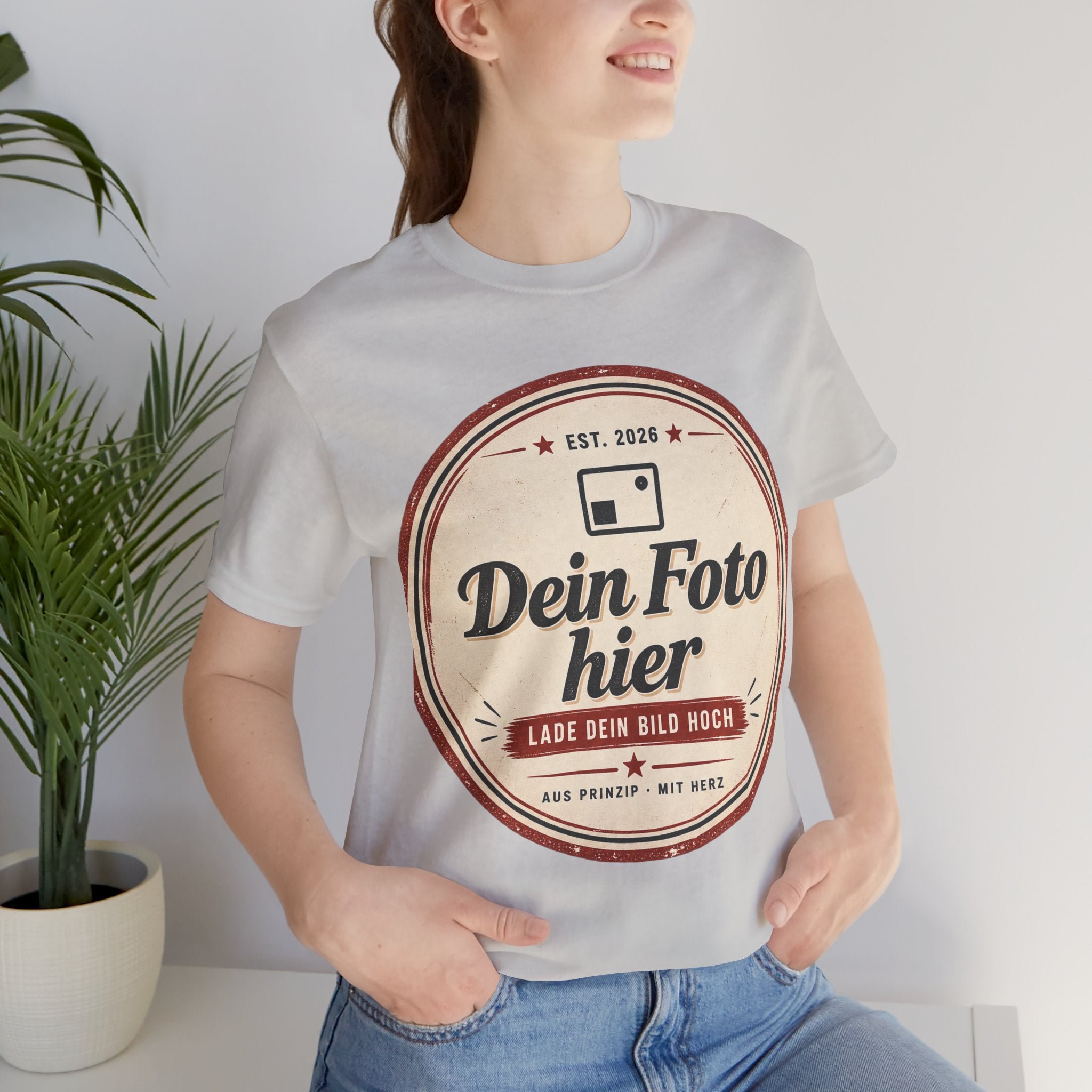 Personalized T-Shirt with Photo – Print Your Own Photo on a Shirt