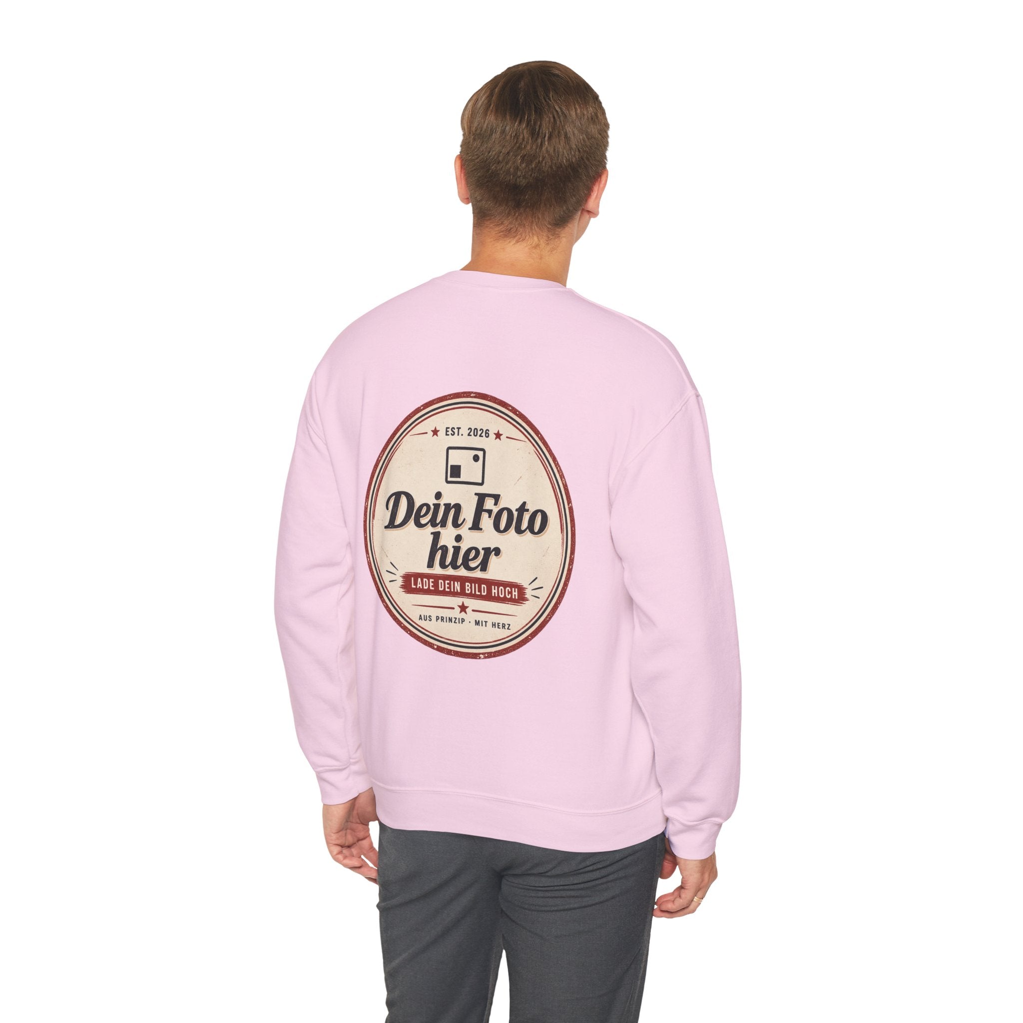 Crewneck Sweatshirt — Minimal Custom "Print it your way" Design