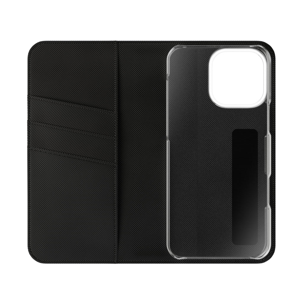 Flip Case Phone Wallet — "Dein eigenes Design!" Vintage Emblem