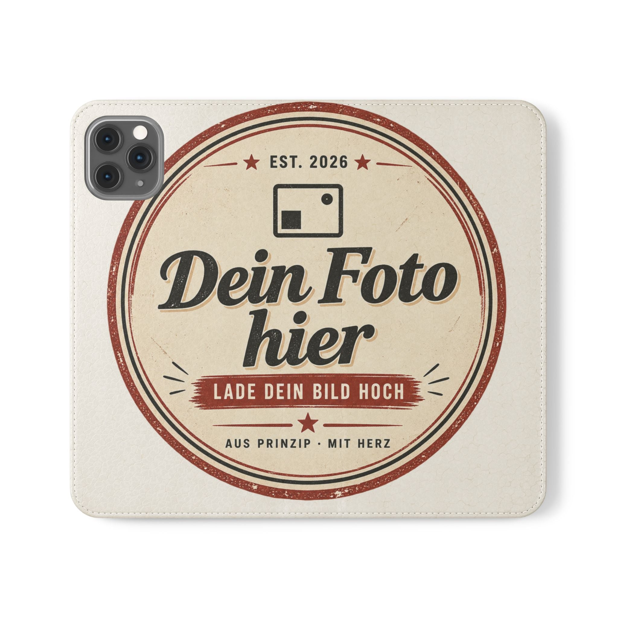 Custom Flip Phone Case with Wallet – iPhone & Samsung Own Design