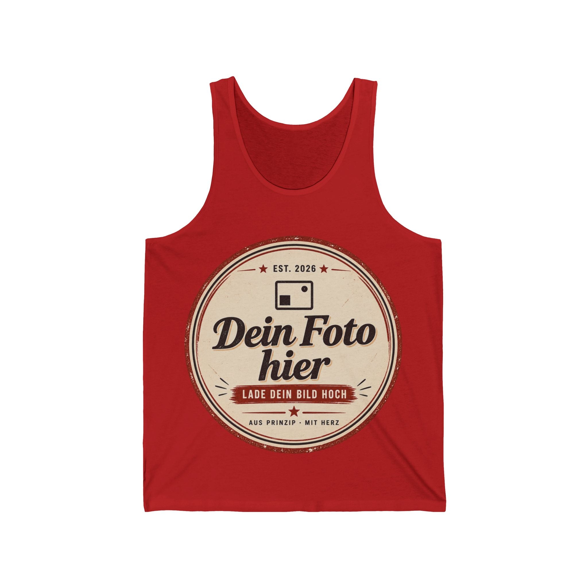 Personalized Tank Top - Design with your own photo