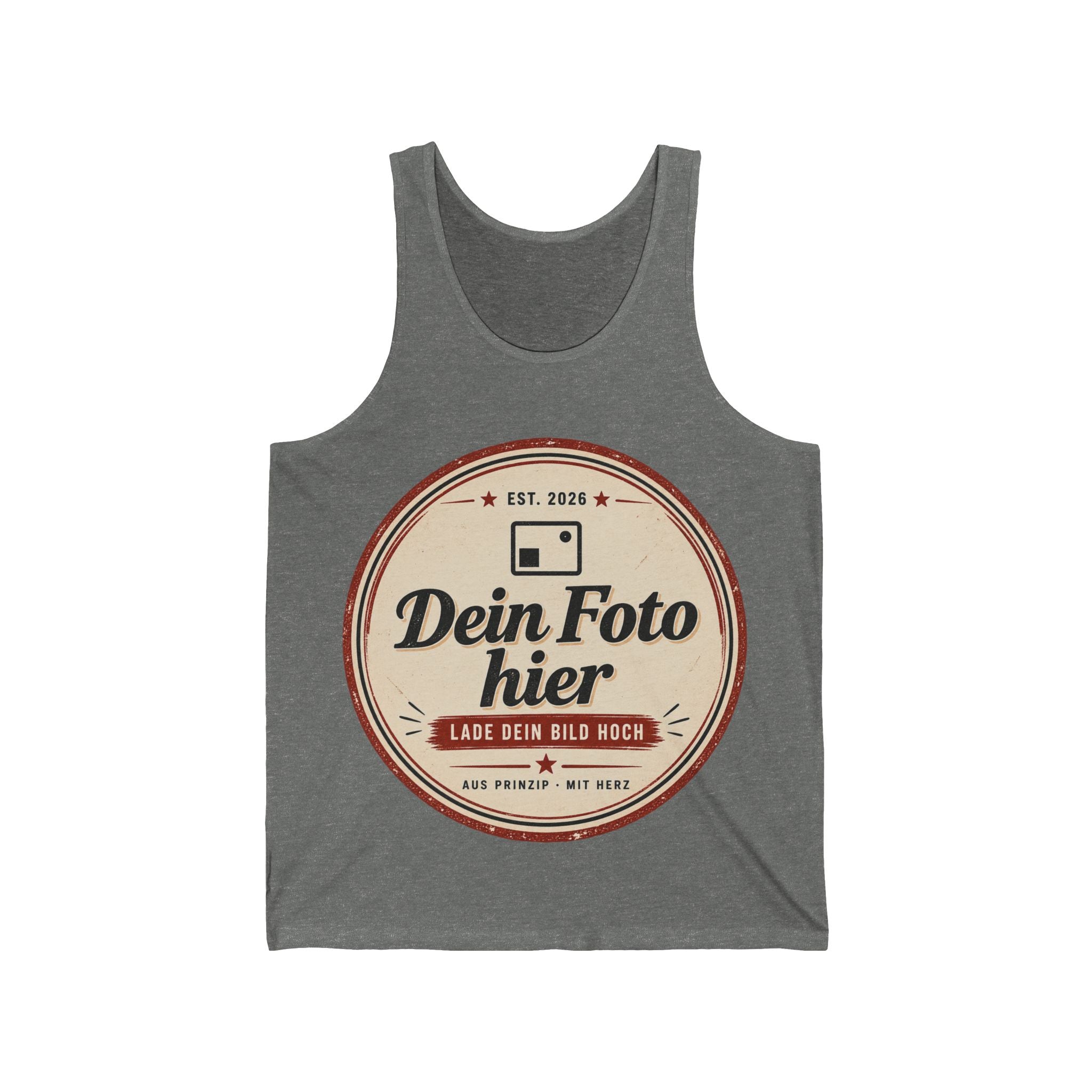 Personalized Tank Top - Design with your own photo