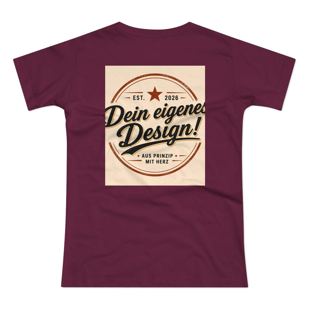 Women’s T-Shirt “Dein eigenes Design!” Vintage Badge Tee