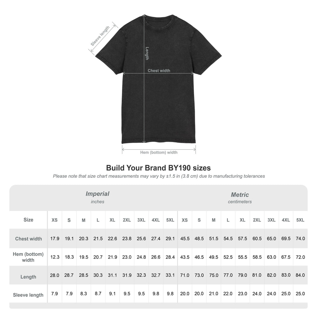 Personalisiertes Acid Wash T-Shirt – Mit eigenem Foto gestalten