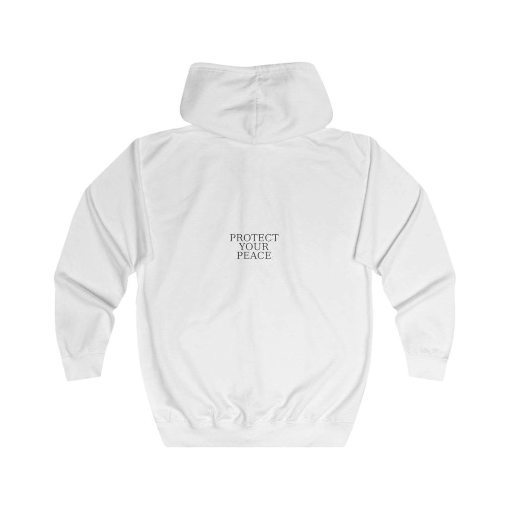 Protect Your Peace Zip Hoodie – Mit eigenem Foto | Full-Zip Hoodie