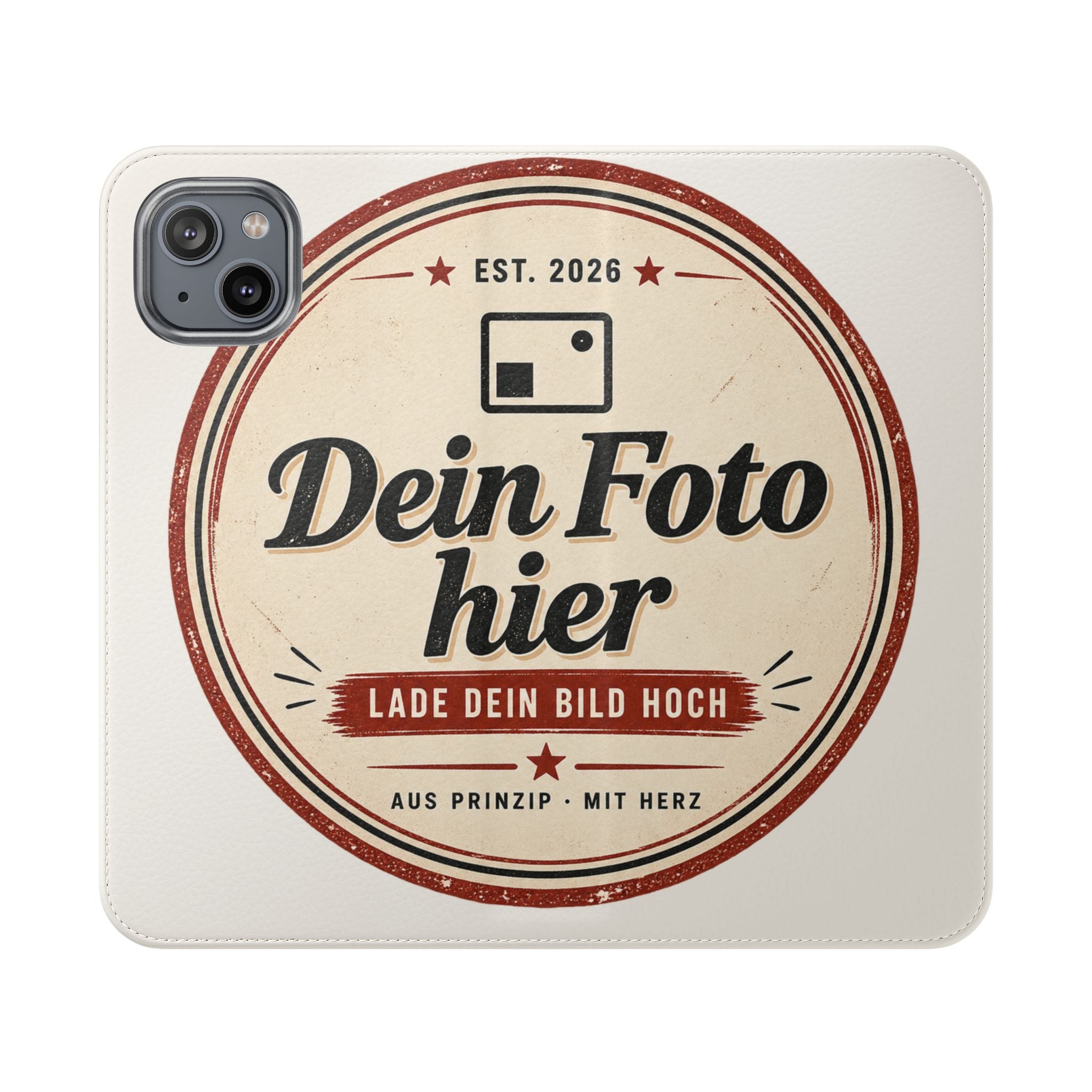 Custom Flip Phone Case with Wallet – iPhone & Samsung Own Design