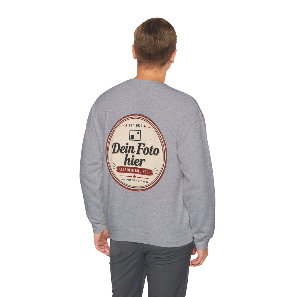 Crewneck Sweatshirt — Minimal Custom "Print it your way" Design