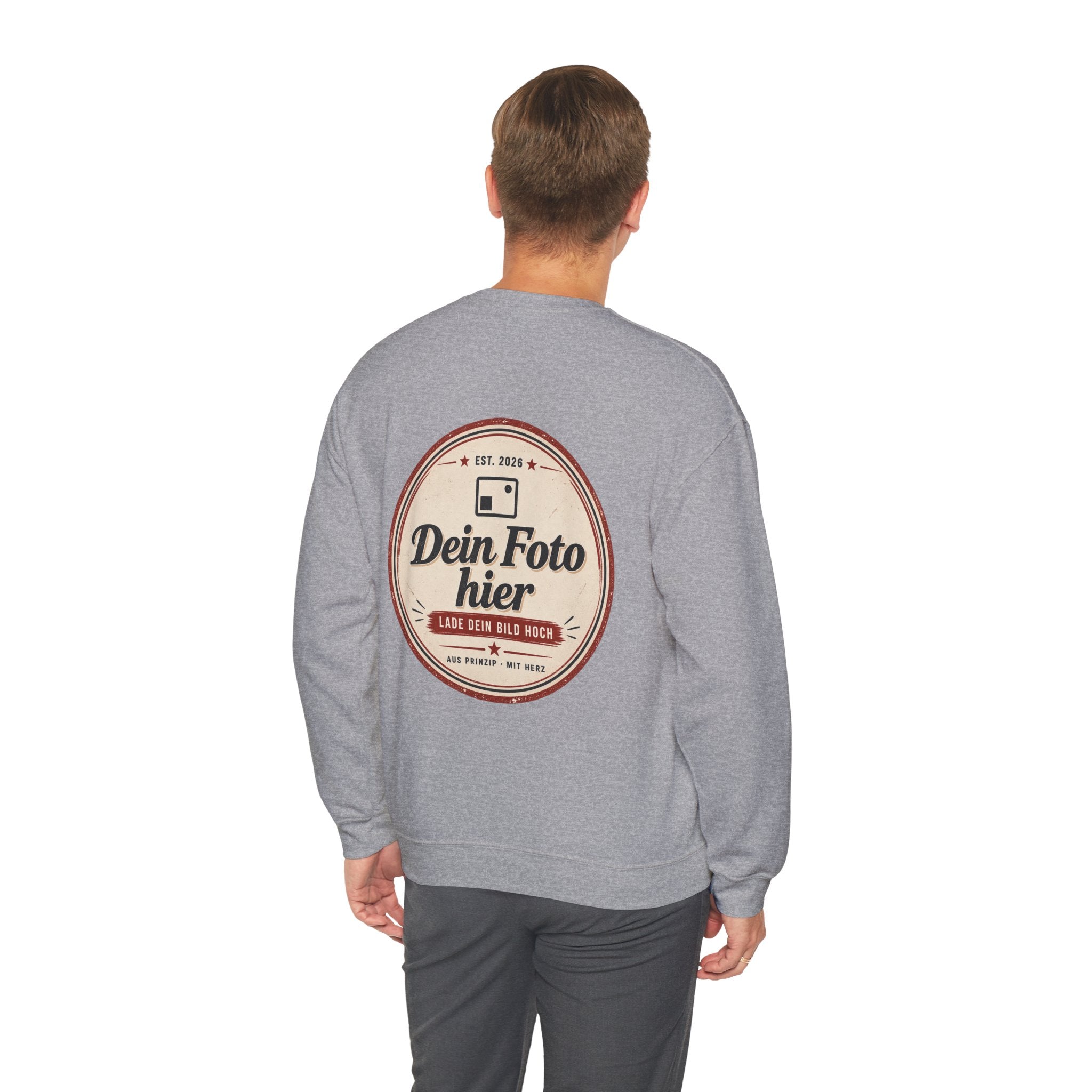 Crewneck Sweatshirt — Minimal Custom "Print it your way" Design