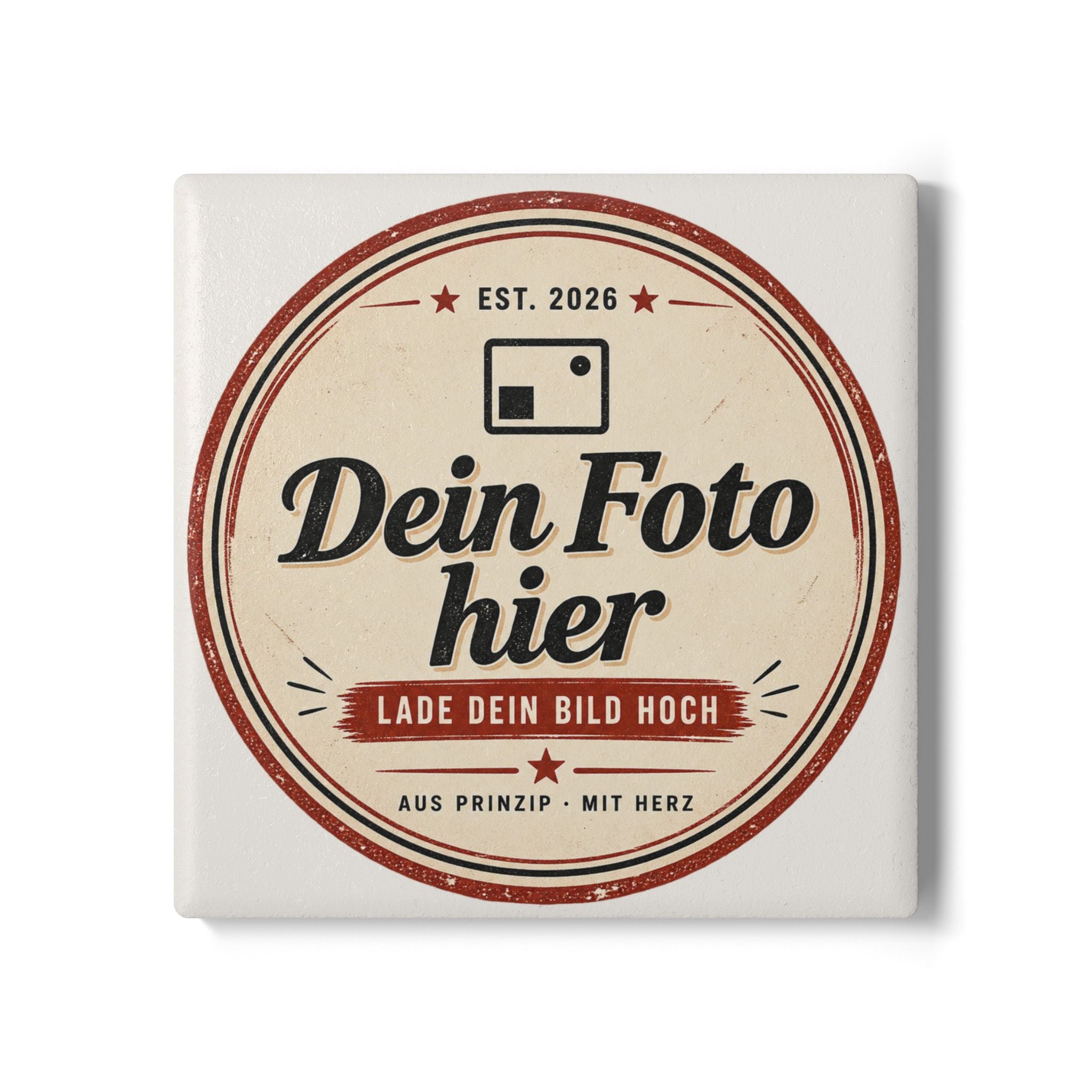 Coasters personalized with photo - Design your own ceramic coasters