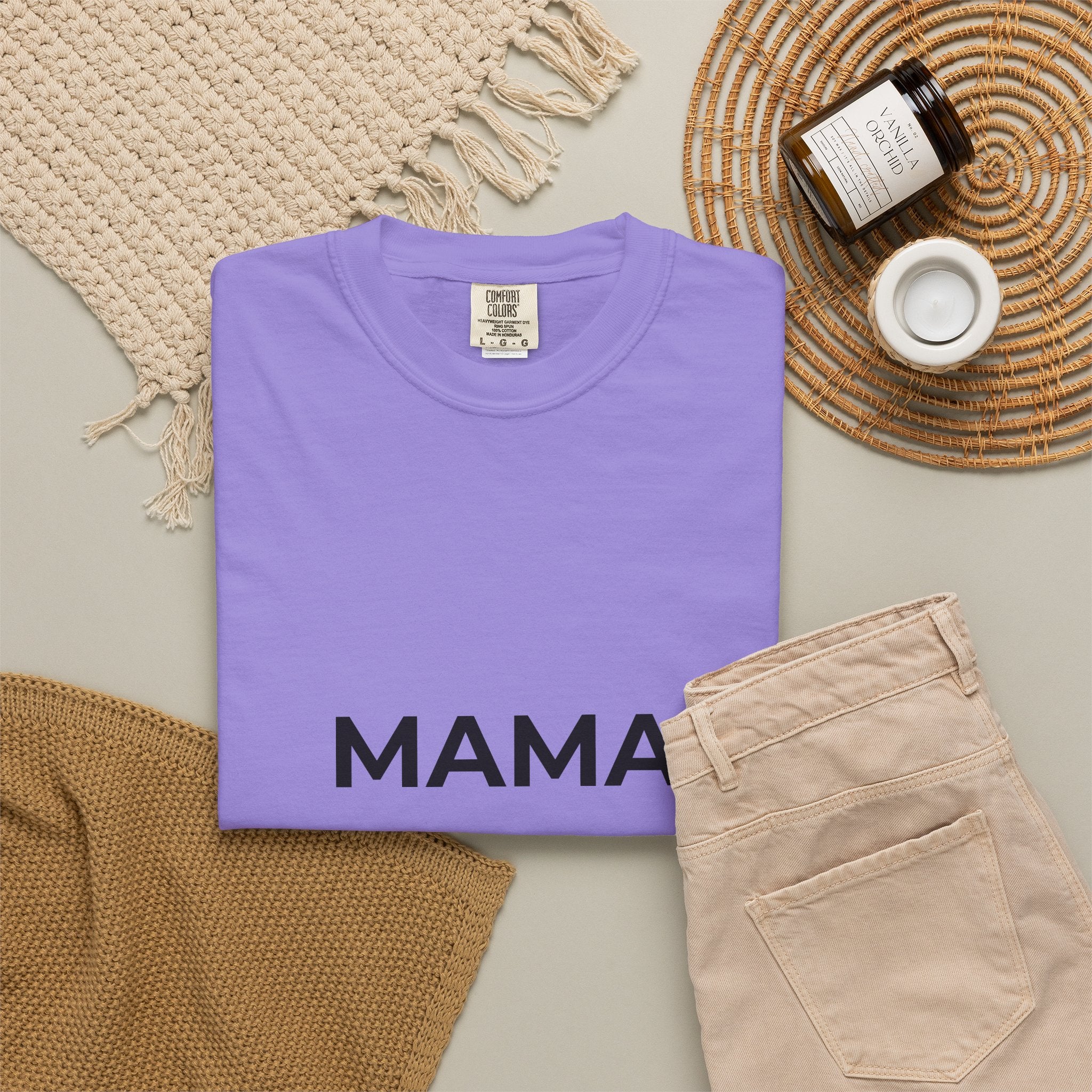 Mama T-Shirt — Minimalist 'MAMA' Graphic Tee for Moms | Mother's Day Gift