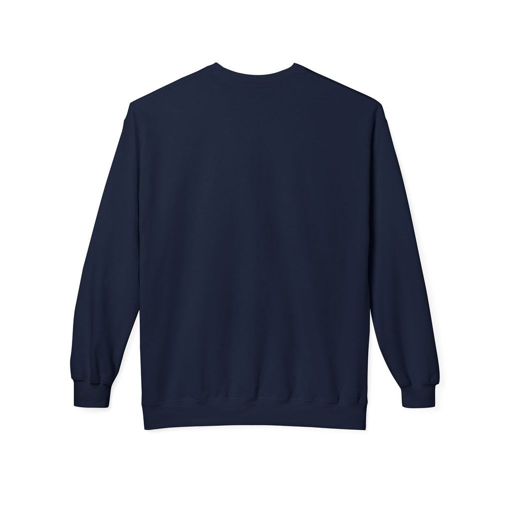 Crewneck Sweatshirt — "Dein eigenes Design!" Retro Badge Graphic