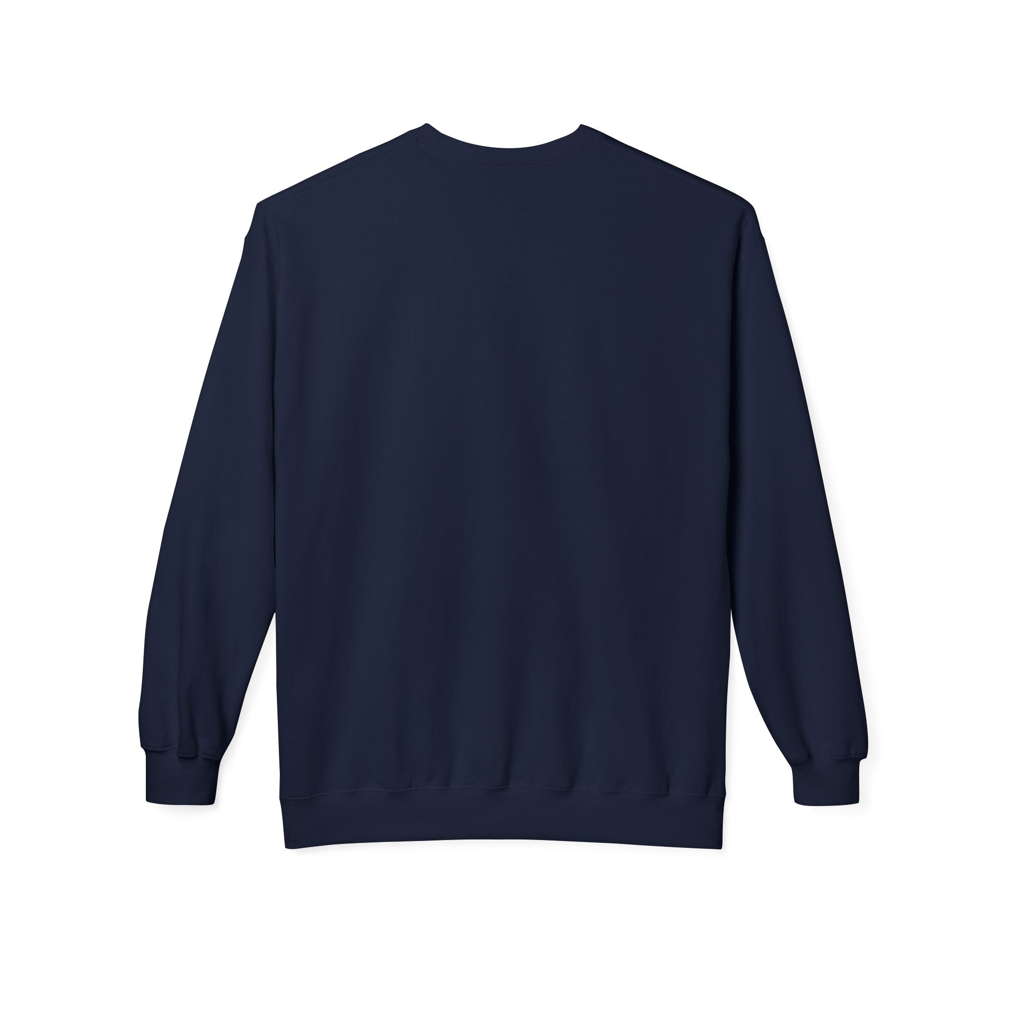 Crewneck Sweatshirt — "Dein eigenes Design!" Retro Badge Graphic
