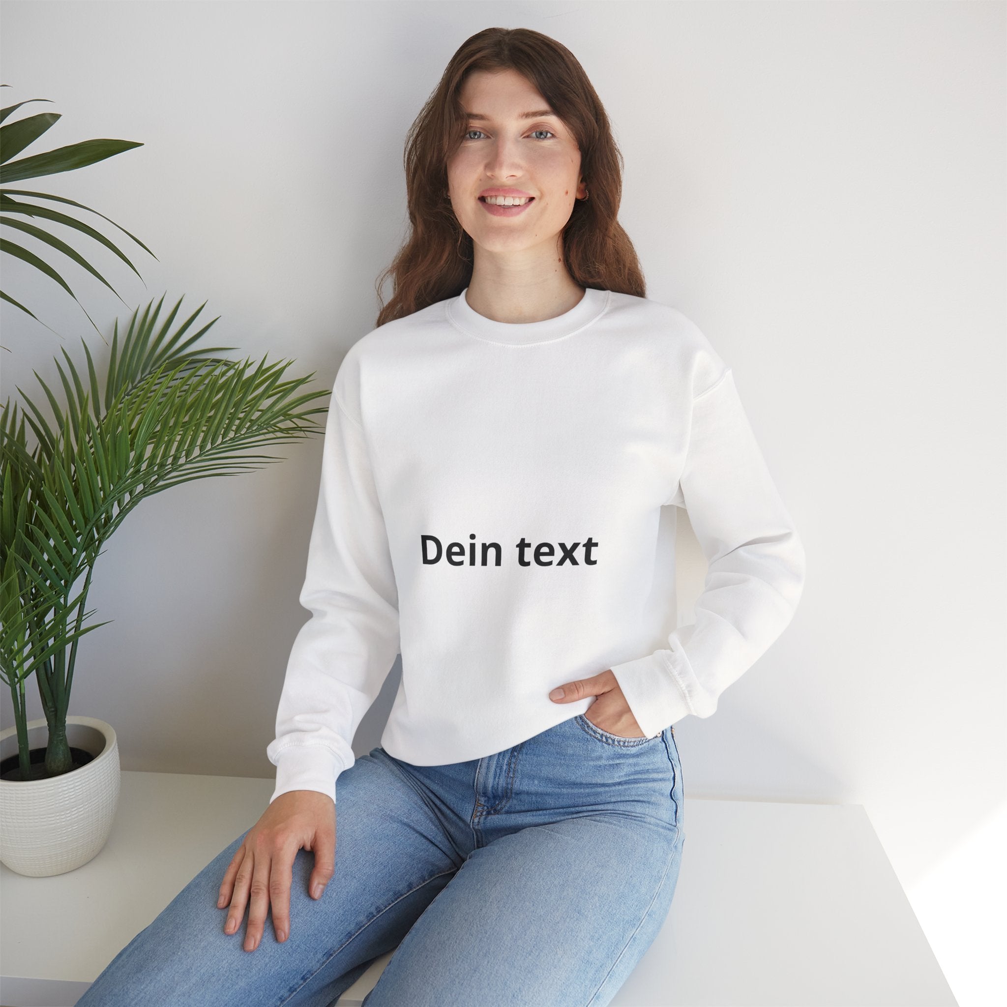 Crewneck Sweatshirt — Minimal Custom "Print it your way" Design