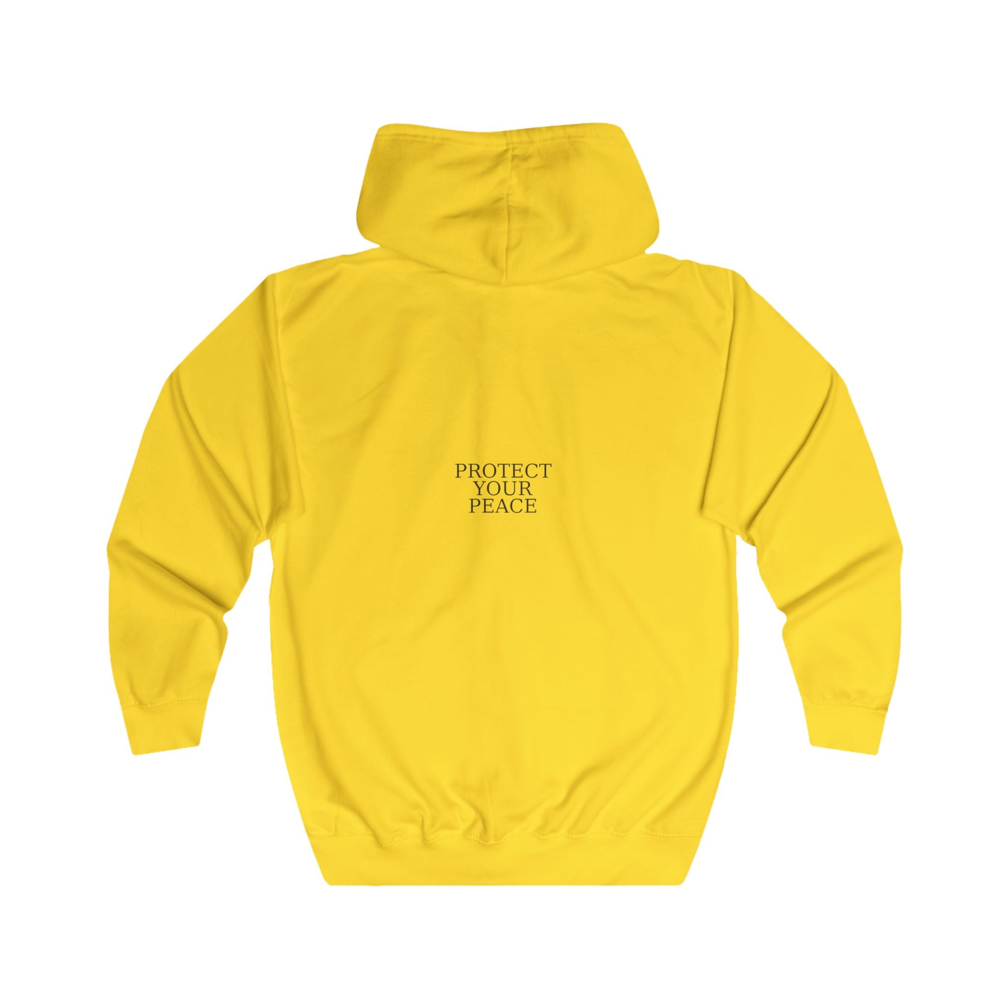Protect Your Peace Zip Hoodie – Mit eigenem Foto | Full-Zip Hoodie