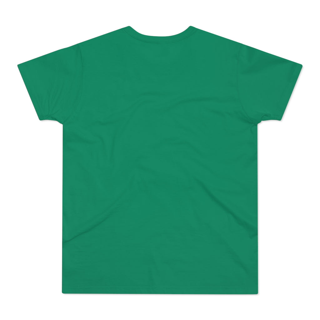 Men's Vintage Badge T‑Shirt — "Dein eigenes Design!" Retro Logo Tee