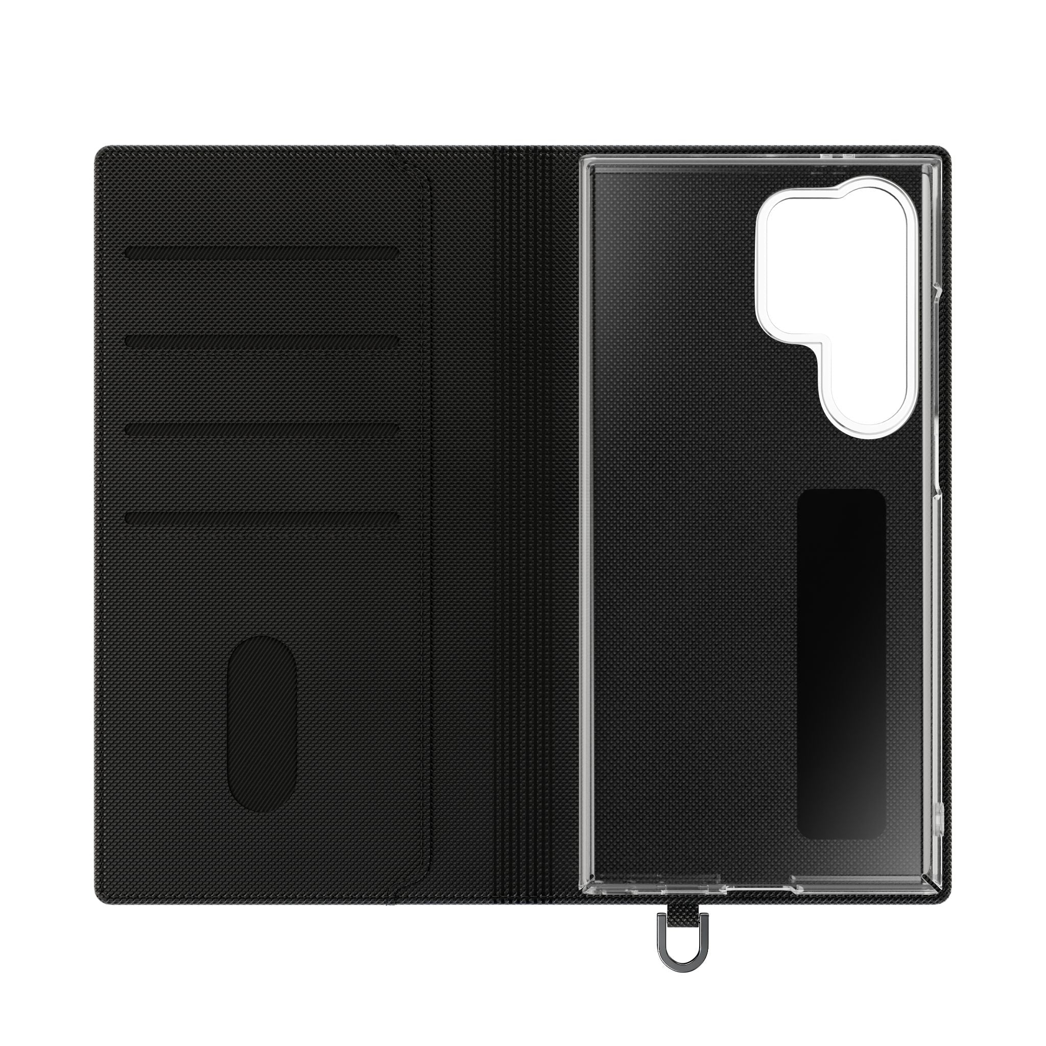 Flip Case Phone Wallet — "Dein eigenes Design!" Vintage Emblem