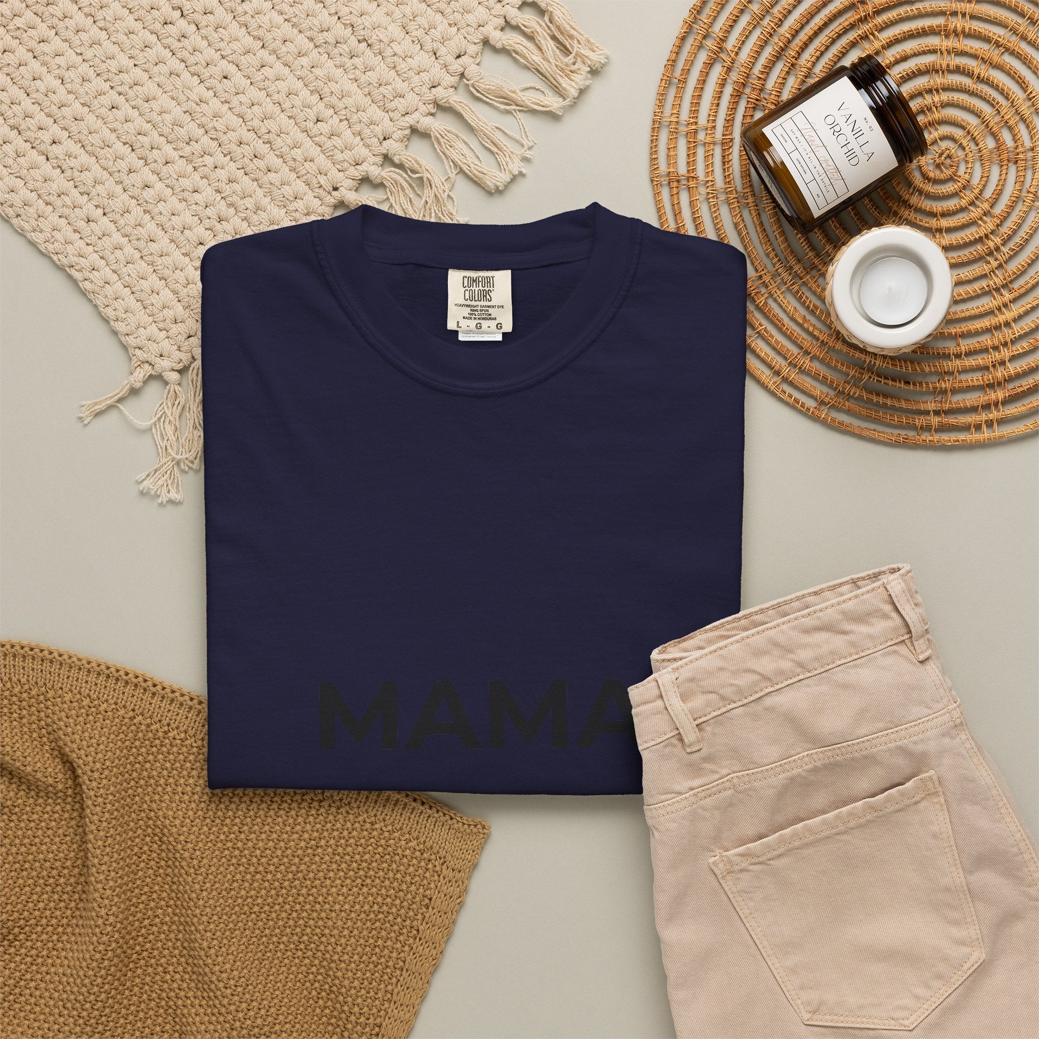 Mama T-Shirt — Minimalist 'MAMA' Graphic Tee for Moms | Mother's Day Gift