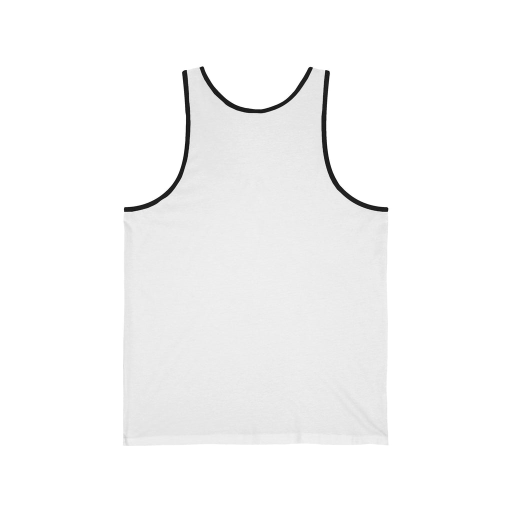 Retro Badge Tank Top — "Dein eigenes Design!" Custom German Vintage Logo Tank