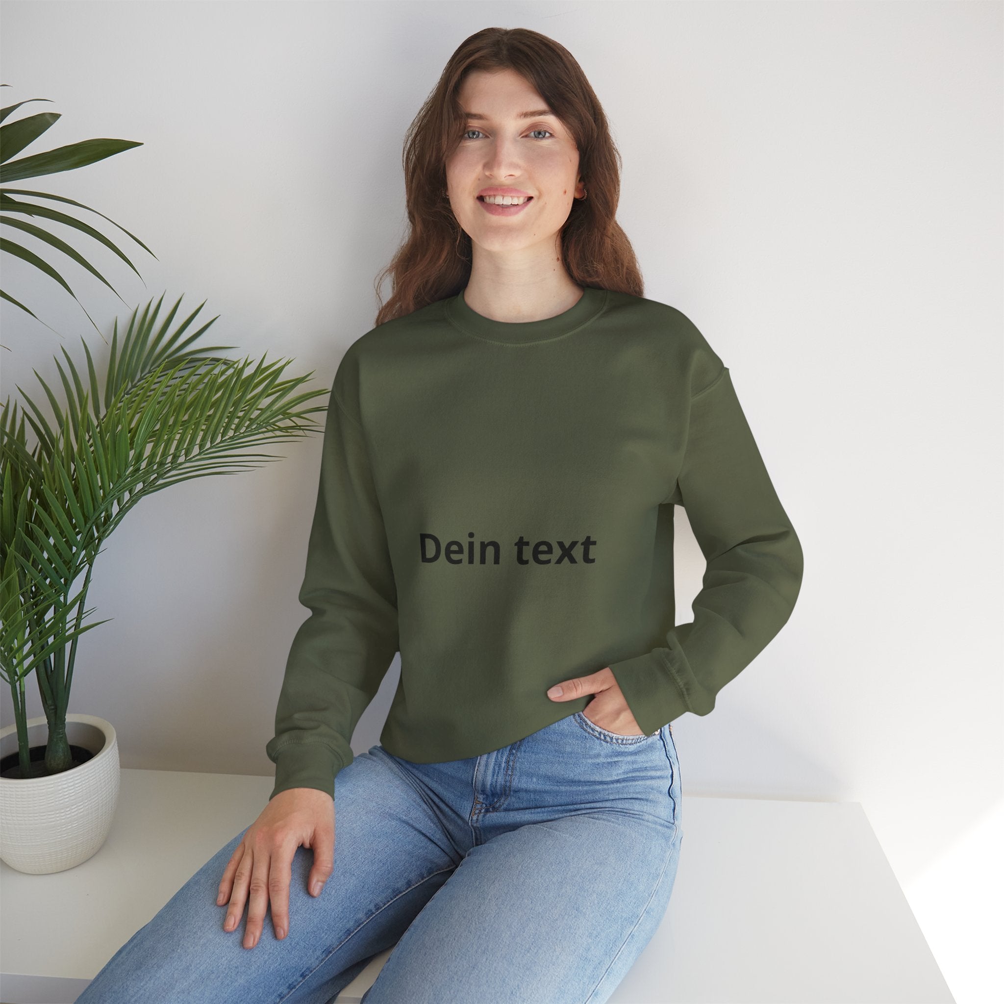 Crewneck Sweatshirt — Minimal Custom "Print it your way" Design