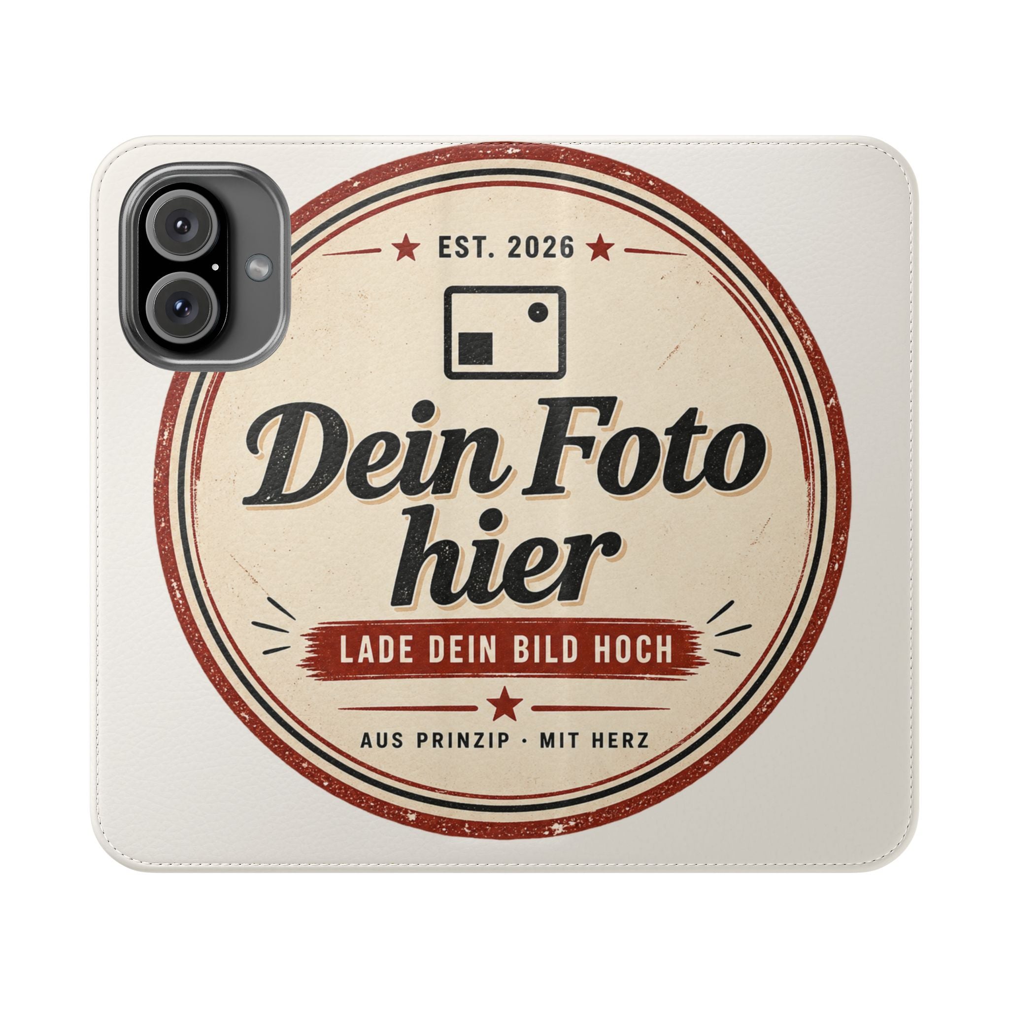 Custom Flip Phone Case with Wallet – iPhone & Samsung Own Design