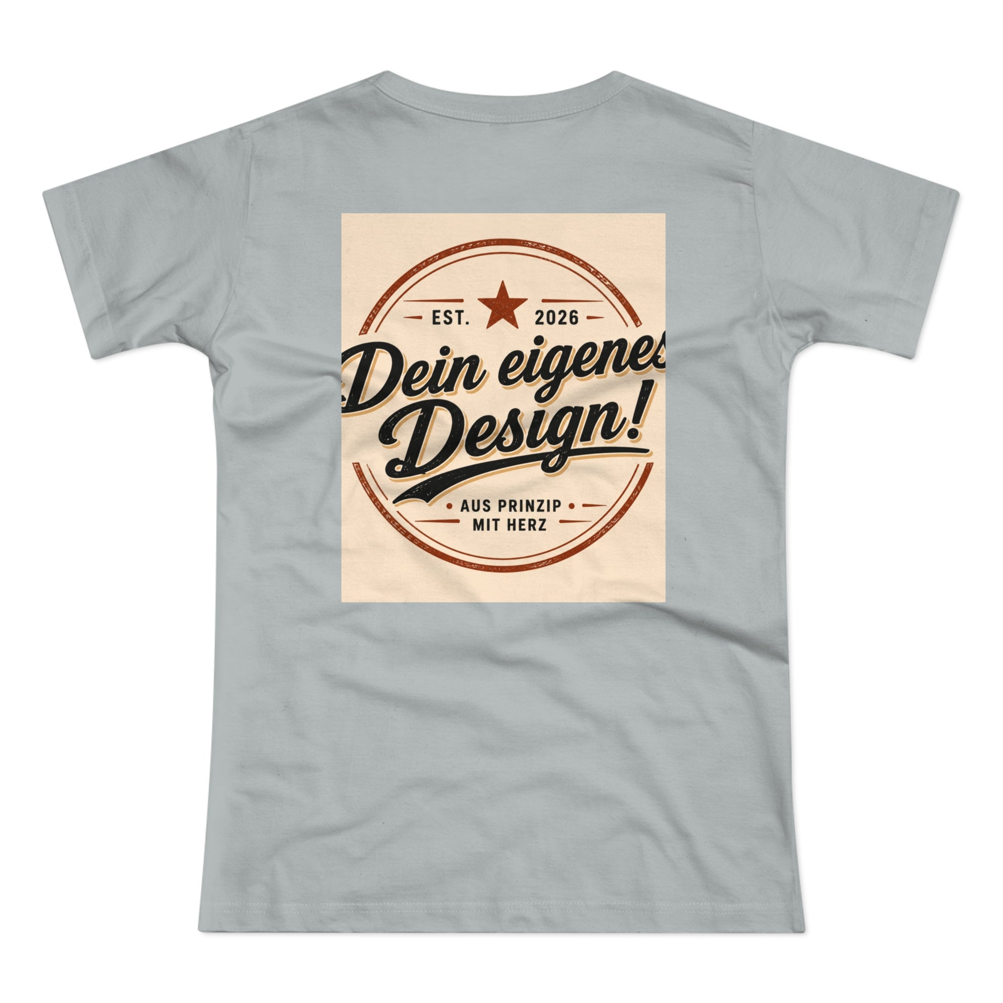 Women’s T-Shirt “Dein eigenes Design!” Vintage Badge Tee