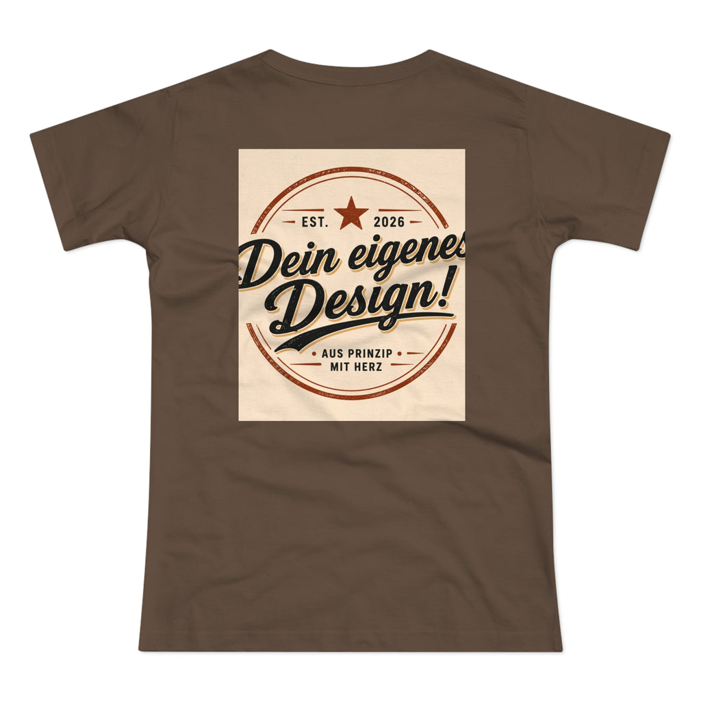 Women’s T-Shirt “Dein eigenes Design!” Vintage Badge Tee