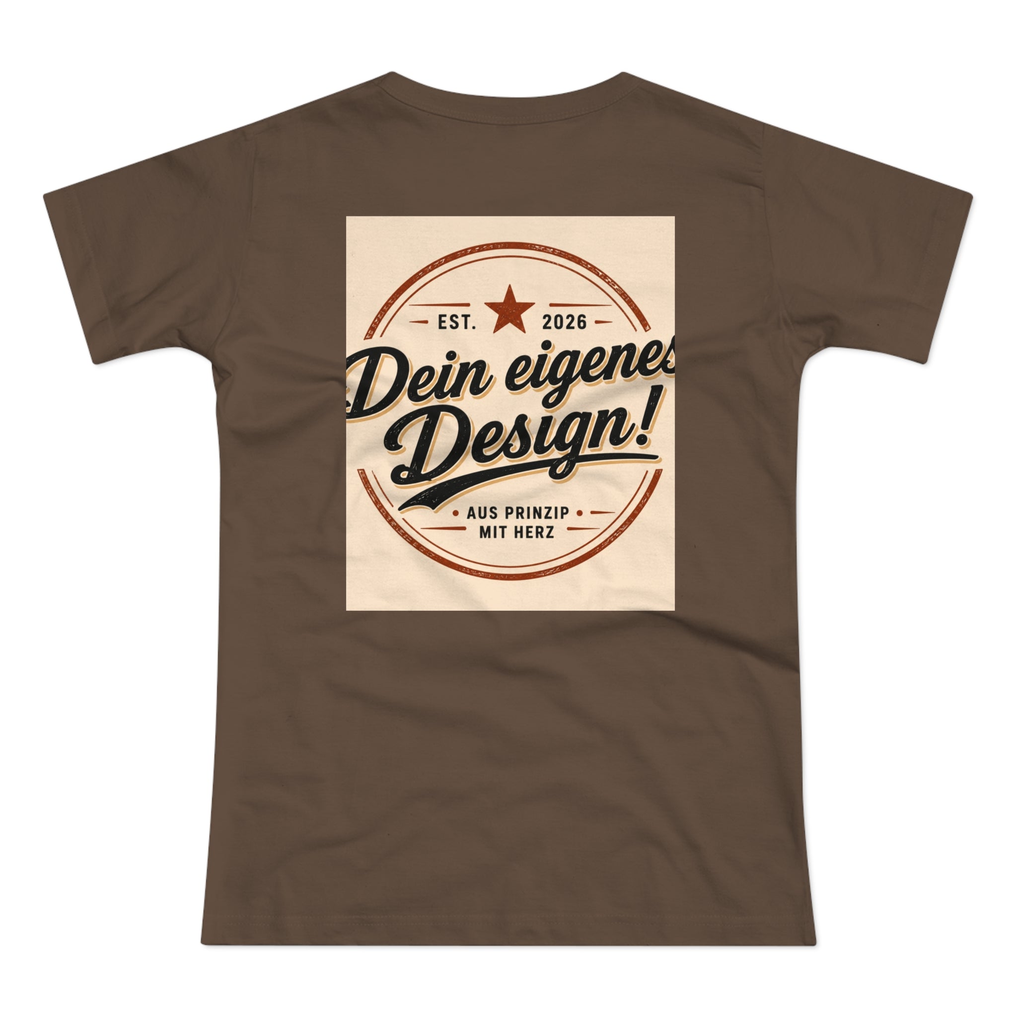 Women’s T-Shirt “Dein eigenes Design!” Vintage Badge Tee