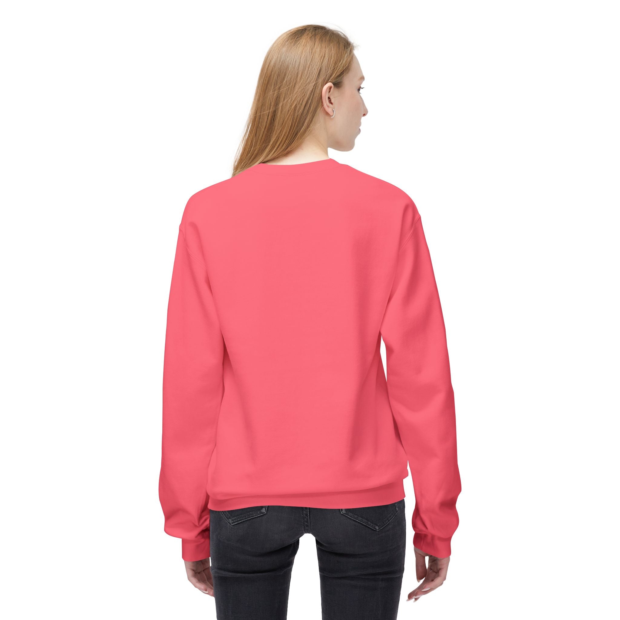 Crewneck Sweatshirt — "Dein eigenes Design!" Retro Badge Graphic