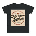 Men's Vintage Badge T‑Shirt — "Dein eigenes Design!" Retro Logo Tee