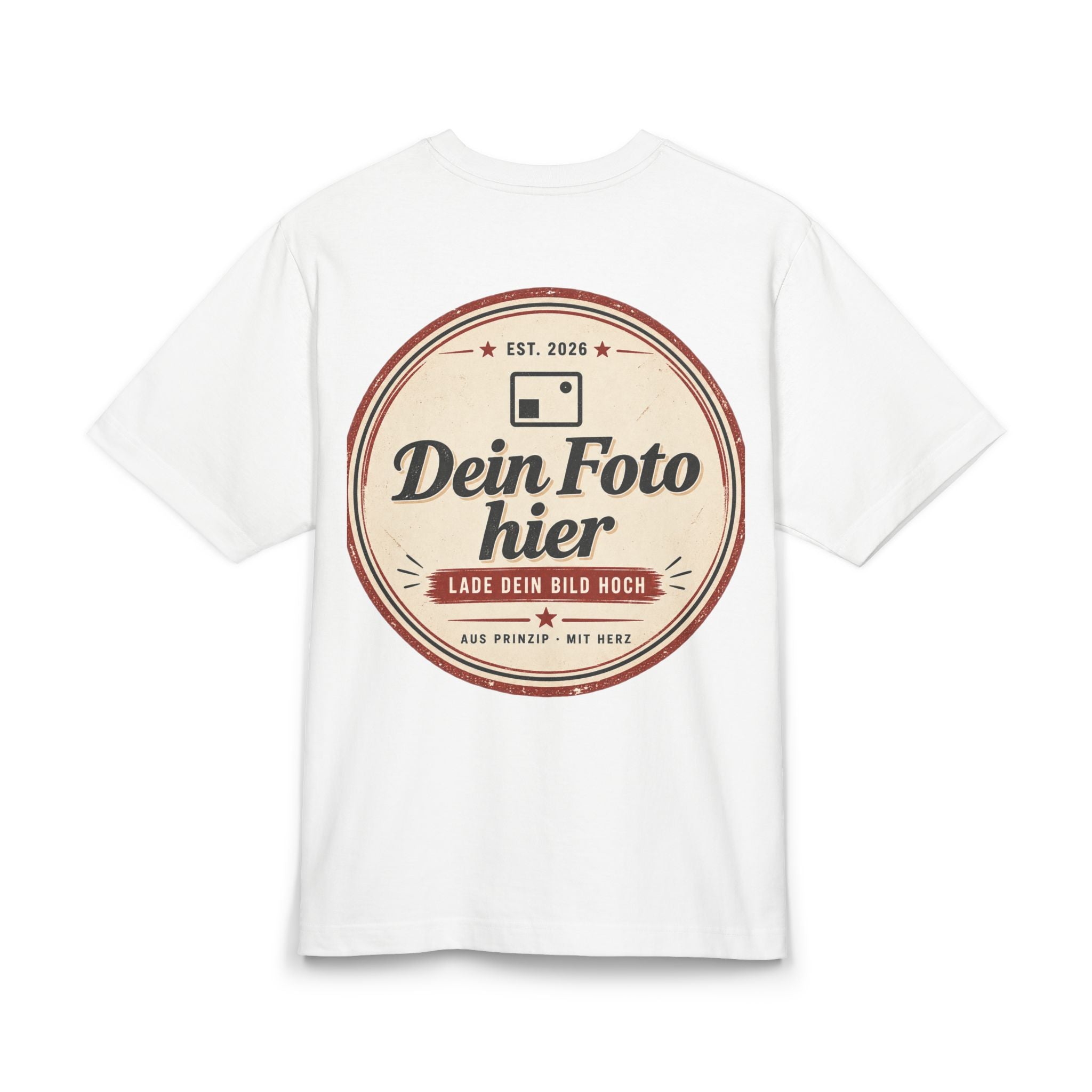 T-shirt personalized with logo - Have your own photo & design printed