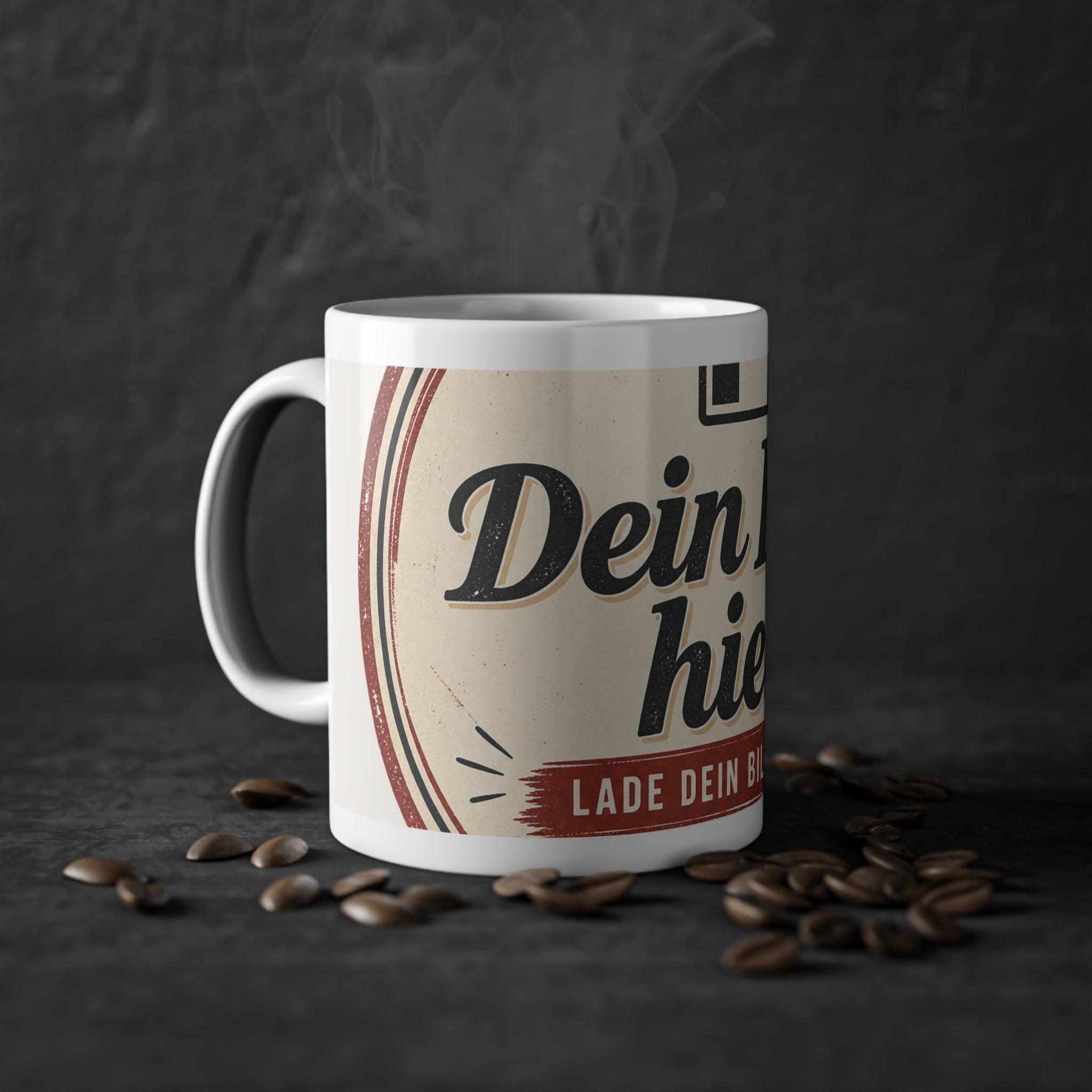 Personalized Coffee Mug with Photo – Design Your Own 11oz White Mug
